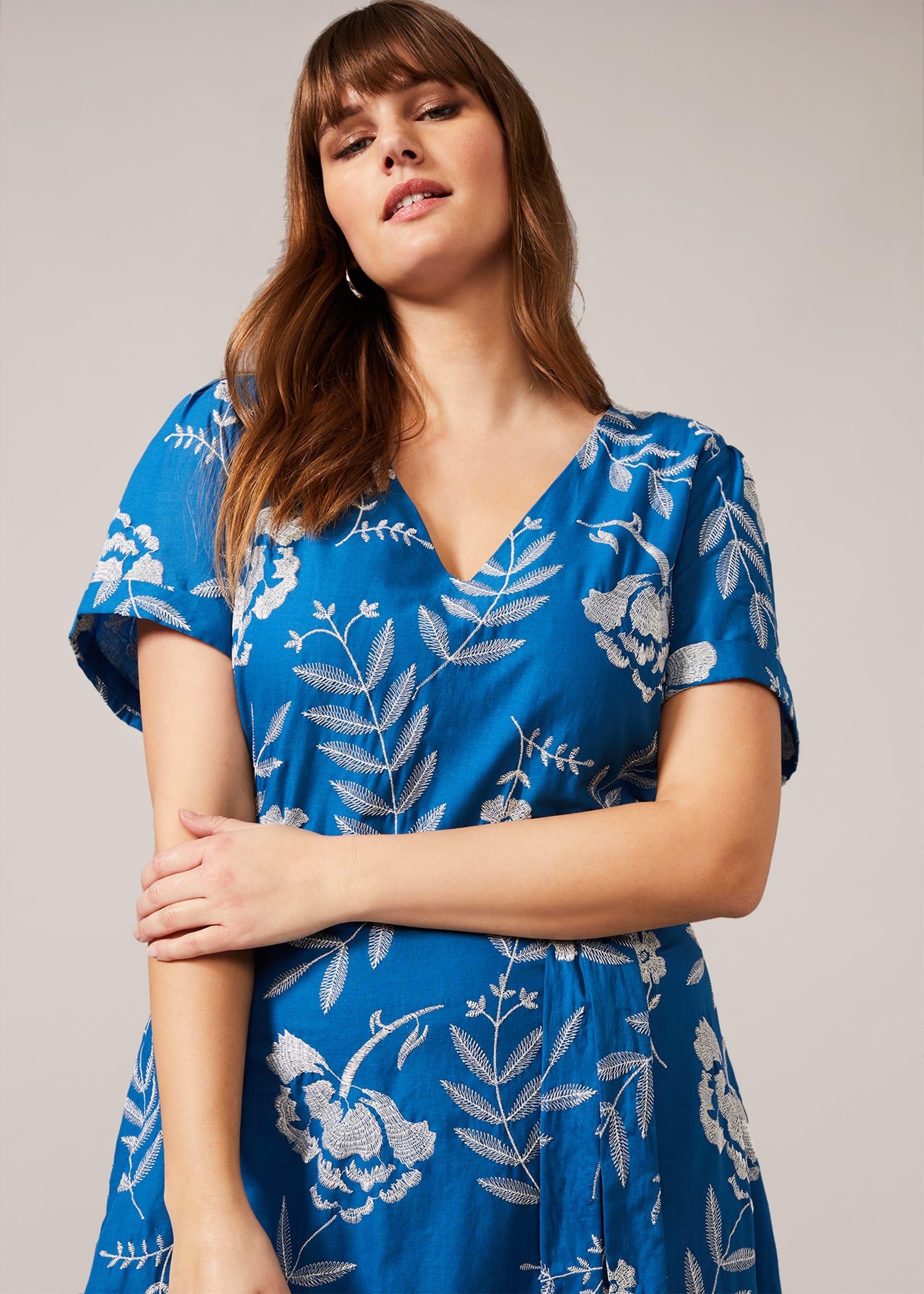Madelyn Floral Embroidered Dress