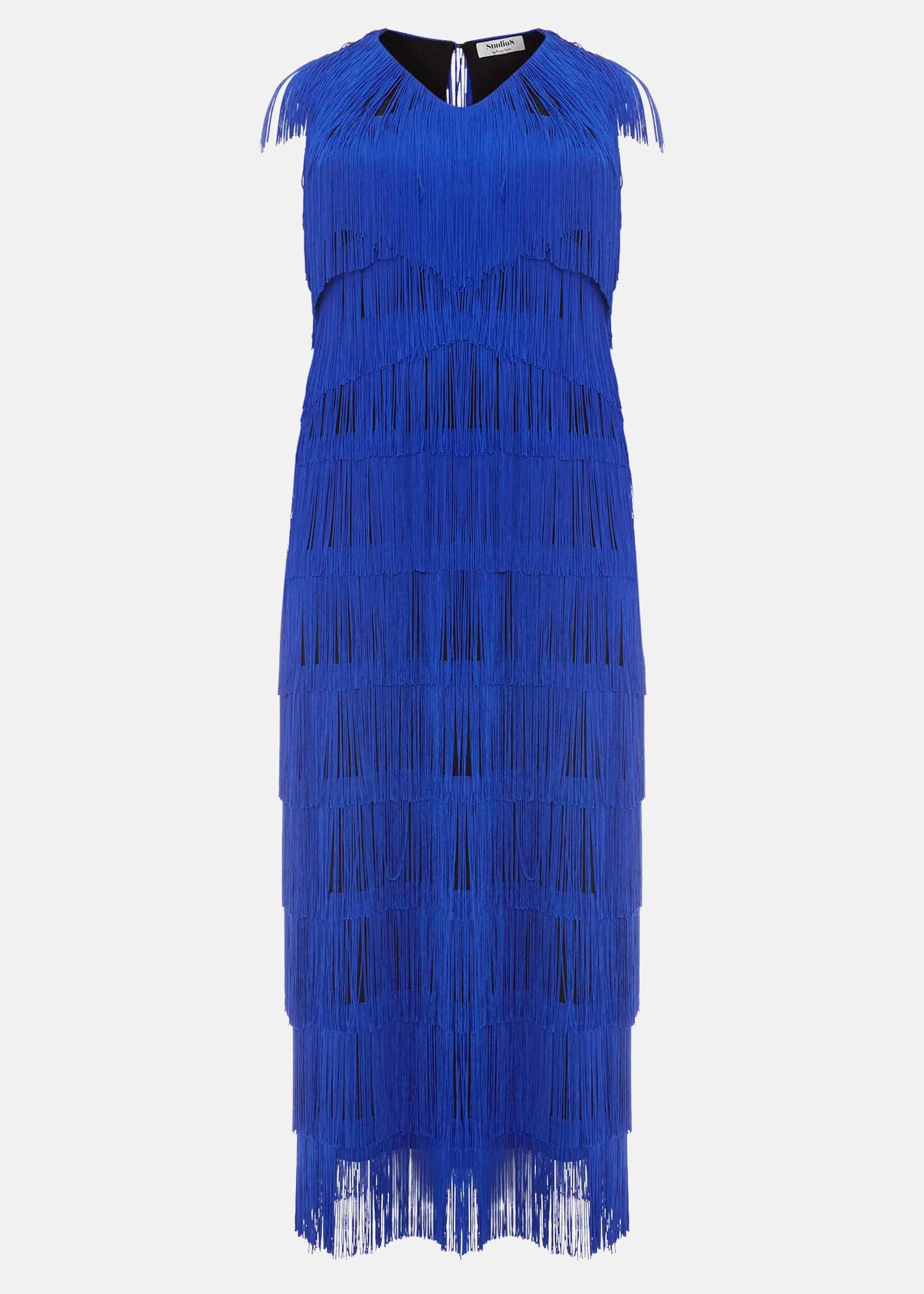 Tessa Fringe Maxi Dress