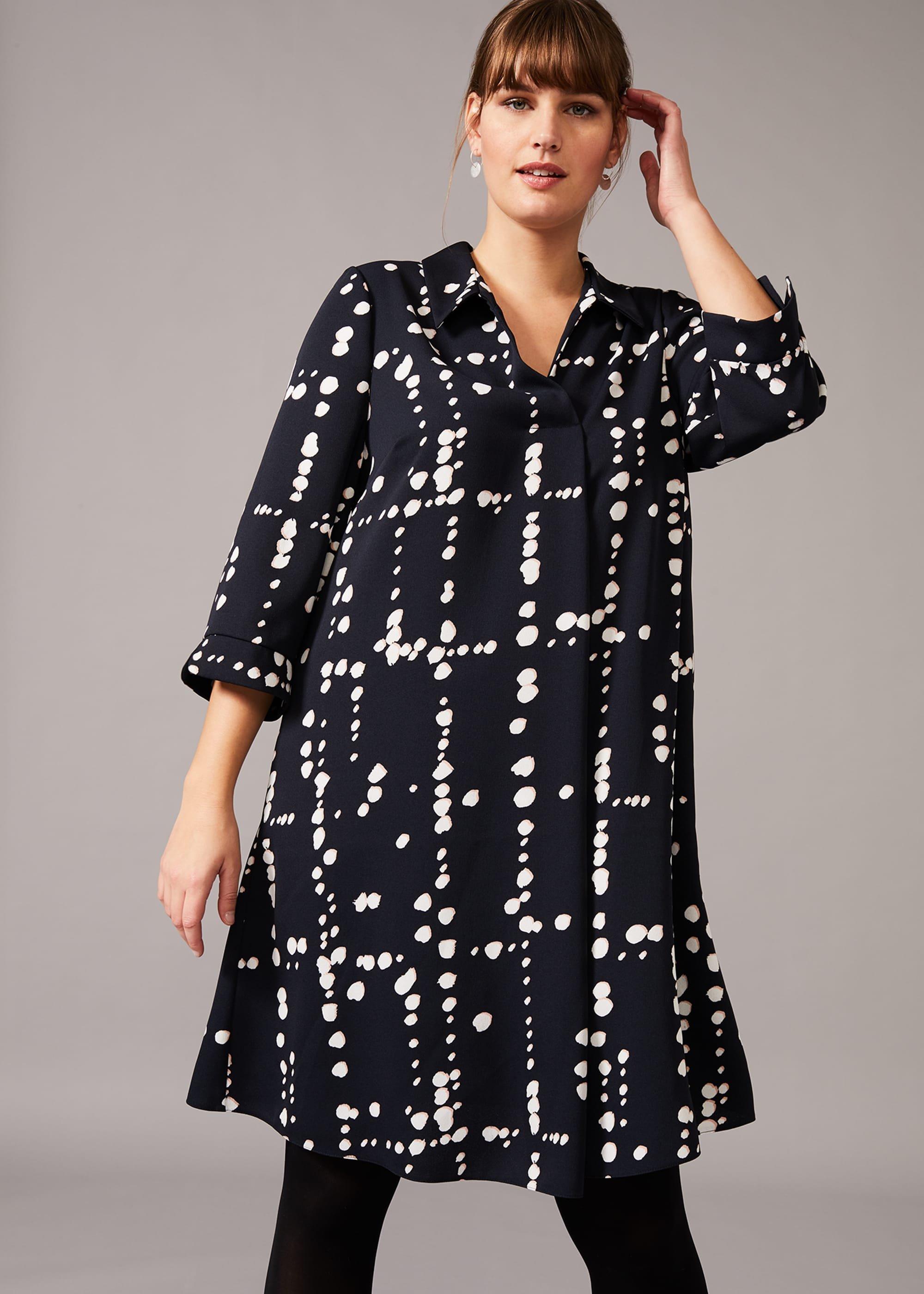 Bette Spot Swing Dress
