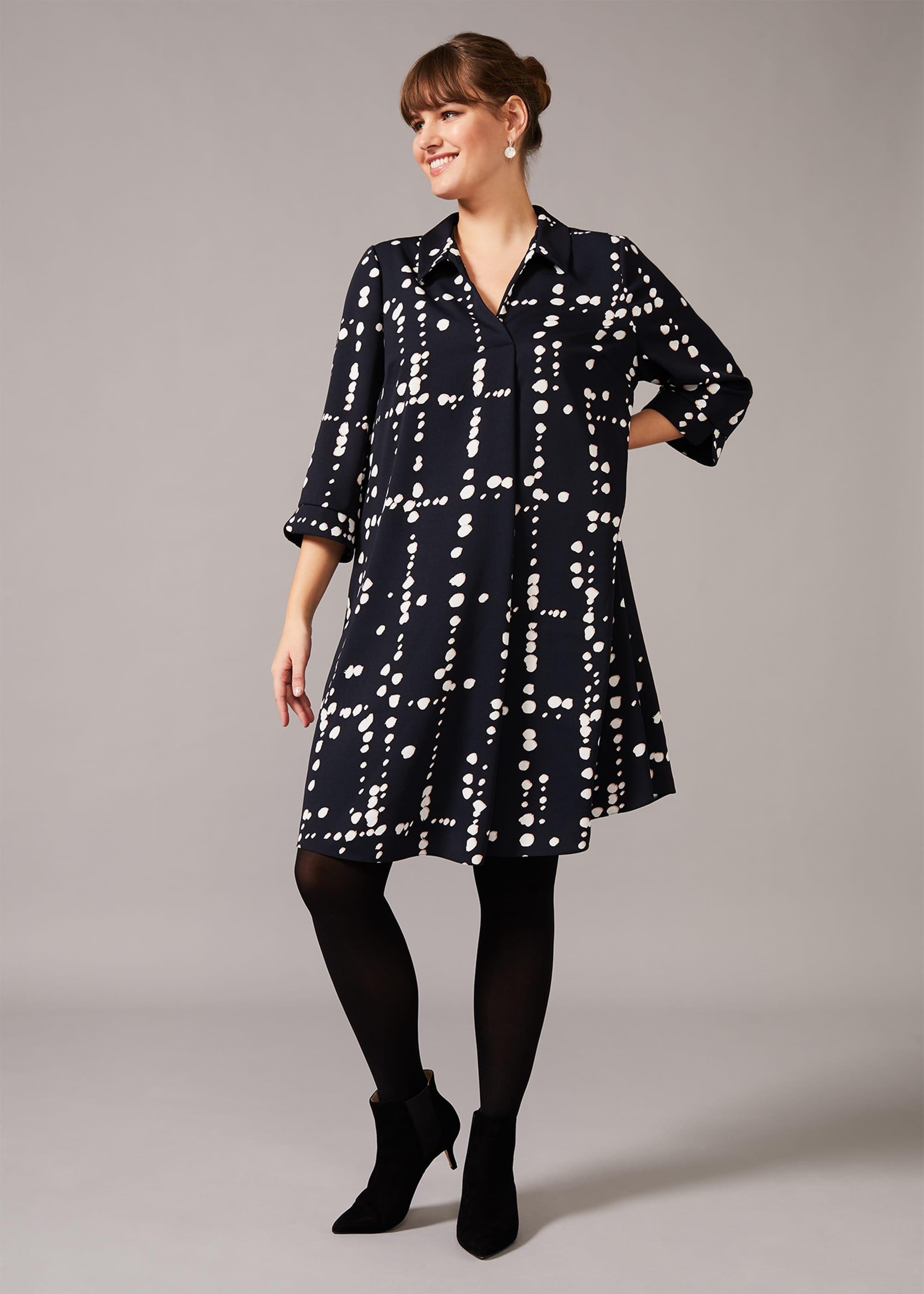 Bette Spot Swing Dress