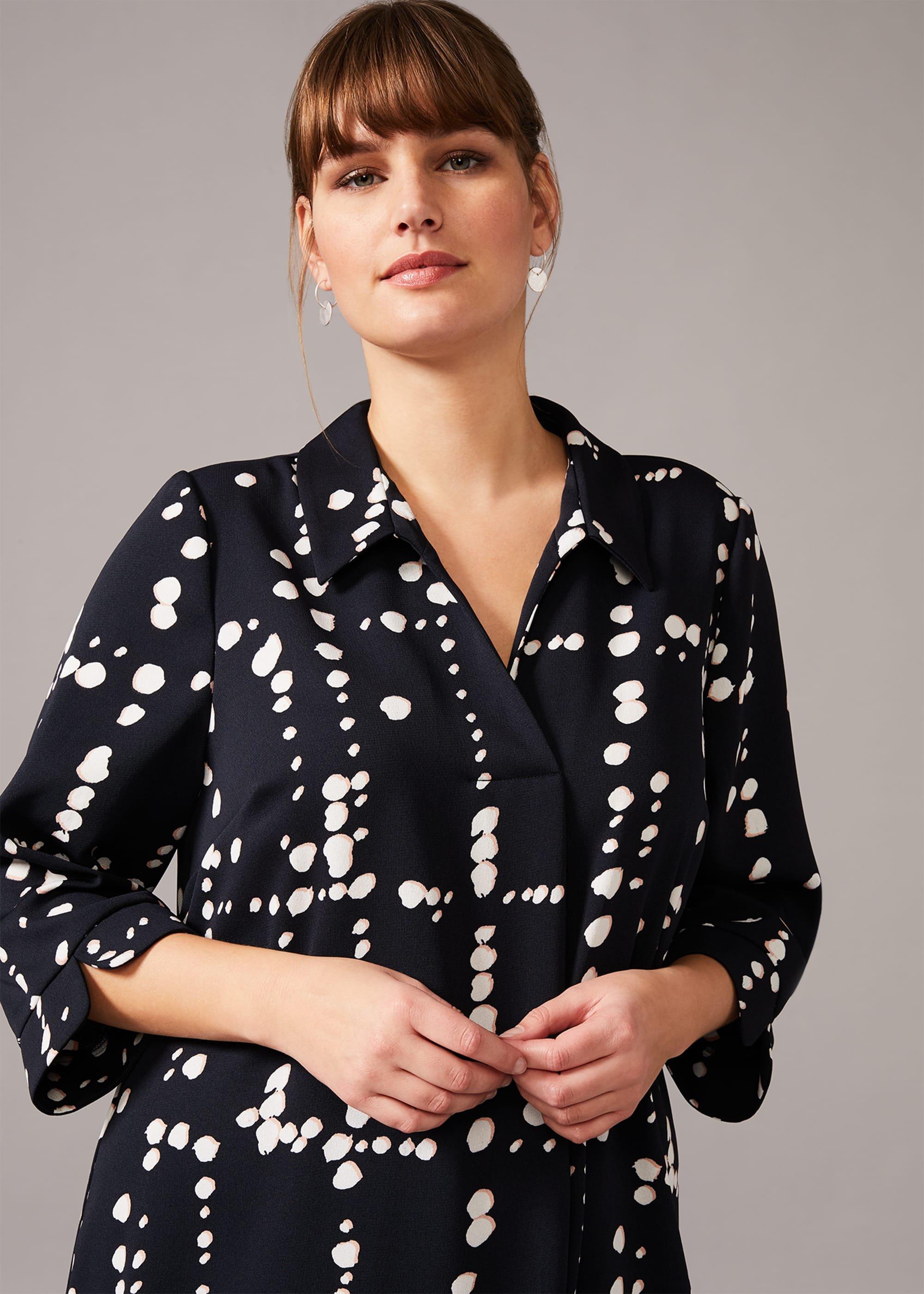 Bette Spot Swing Dress