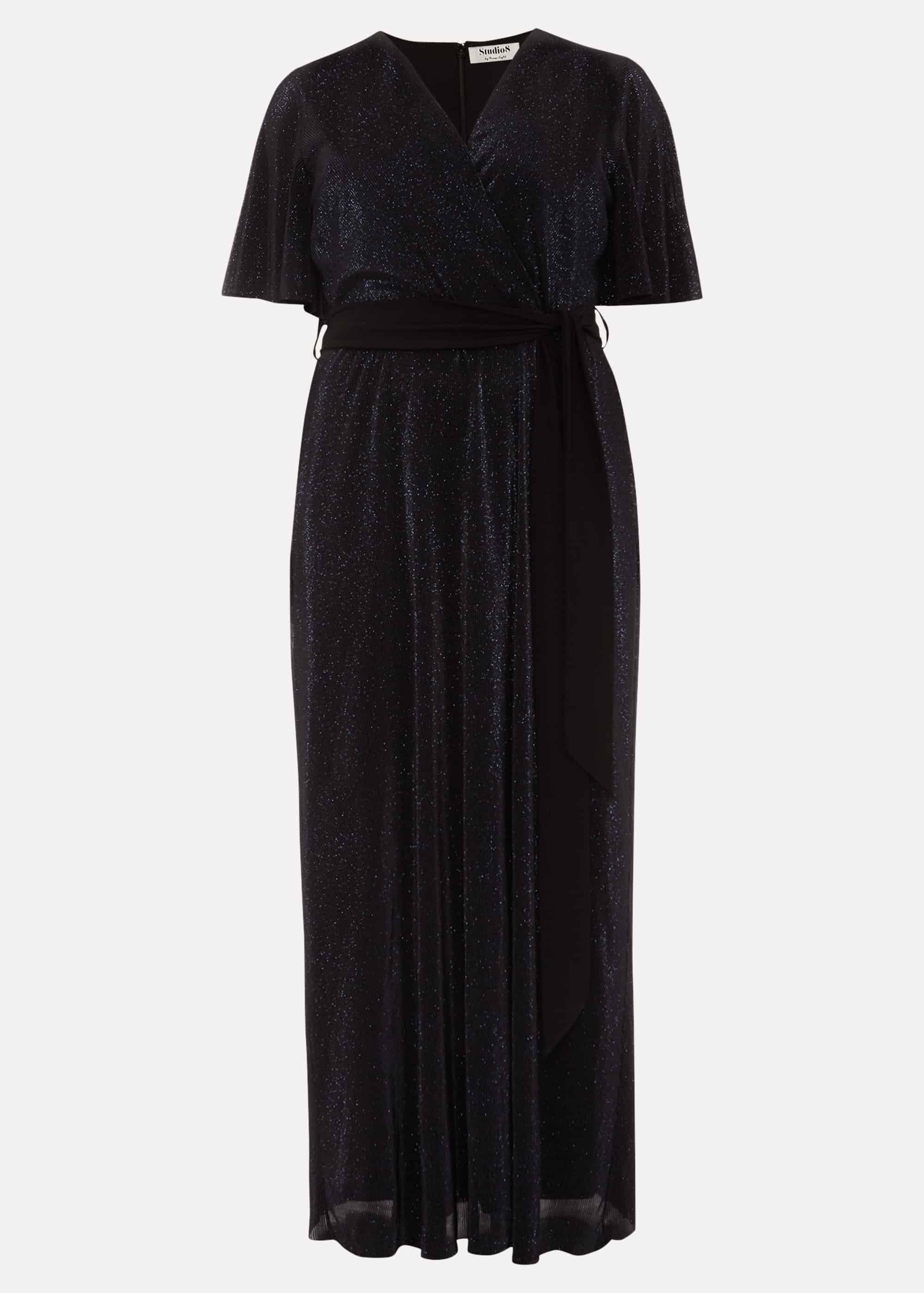 Hattie Plisse Sparkle Maxi Dress