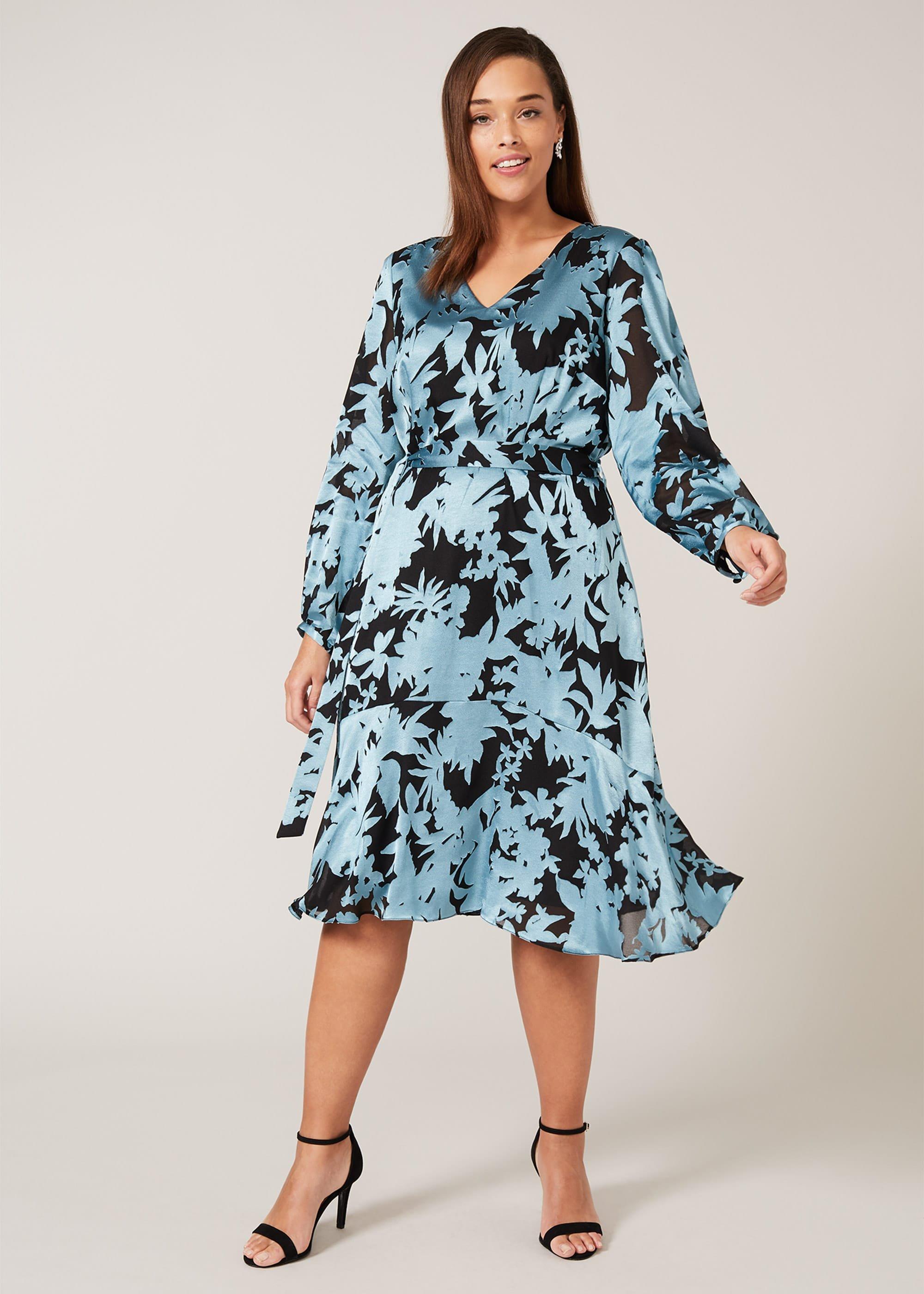 Mina Burnout Dress