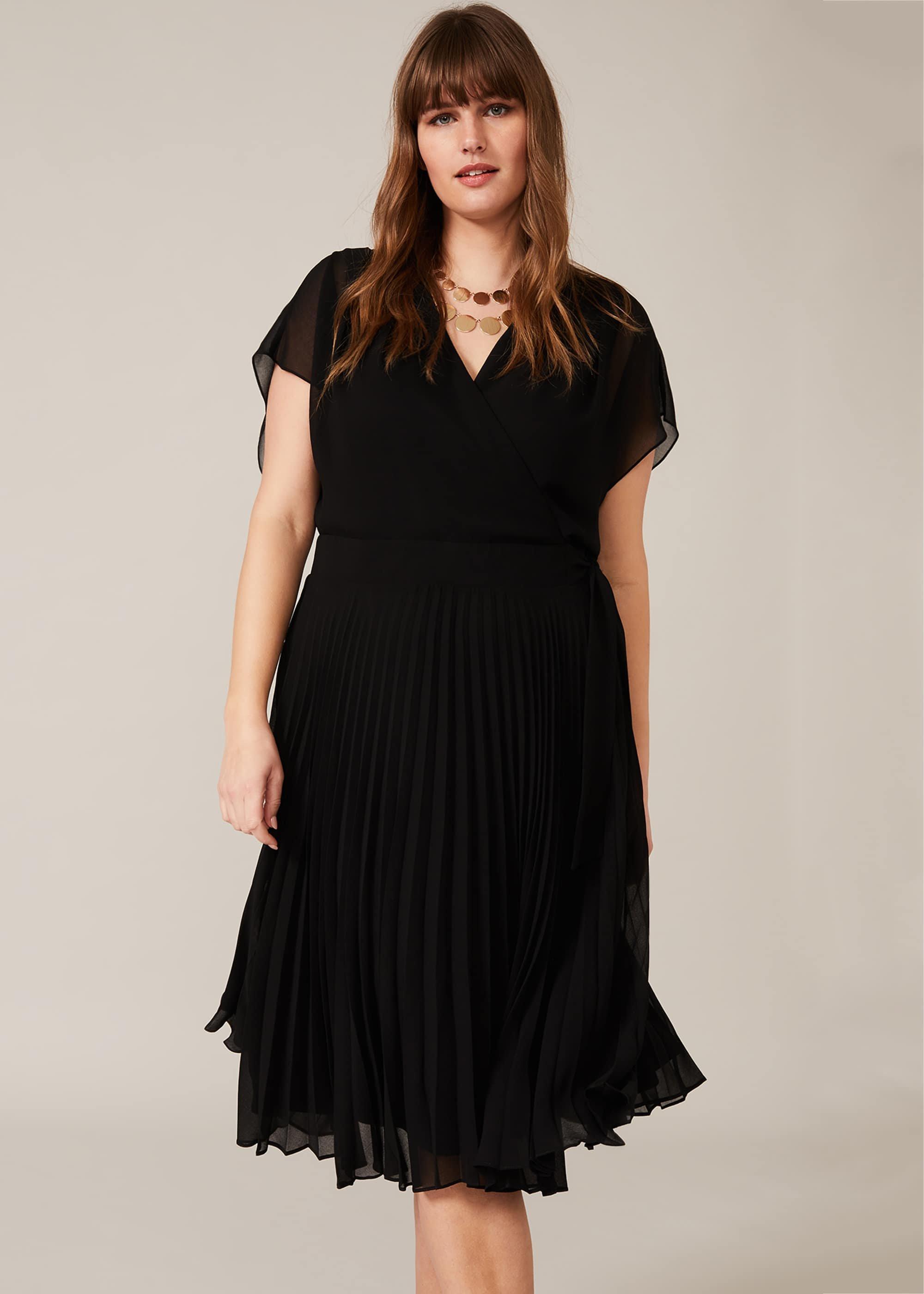 Jamie Pleated Midi Dress