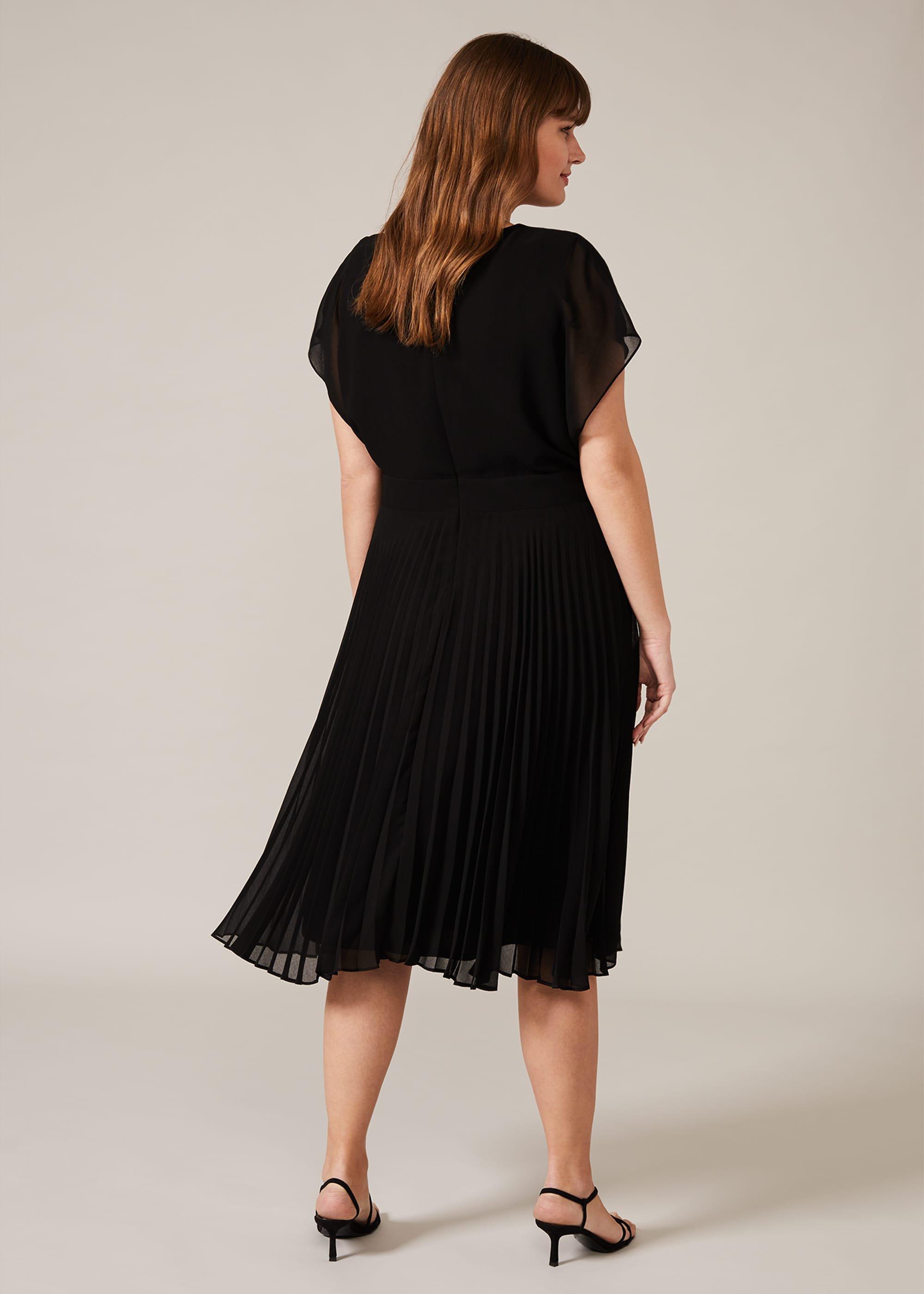Jamie Pleated Midi Dress