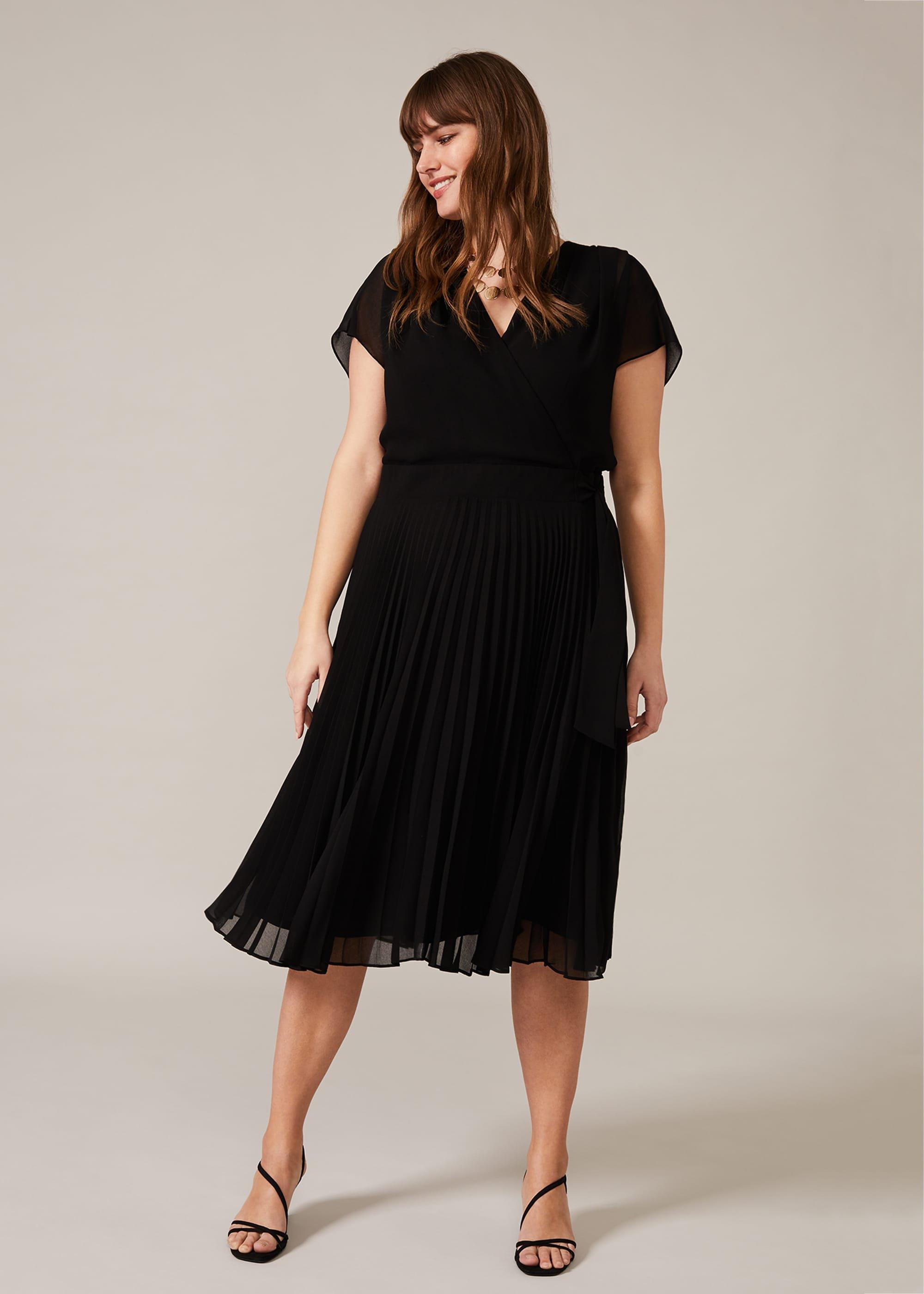 Jamie Pleated Midi Dress