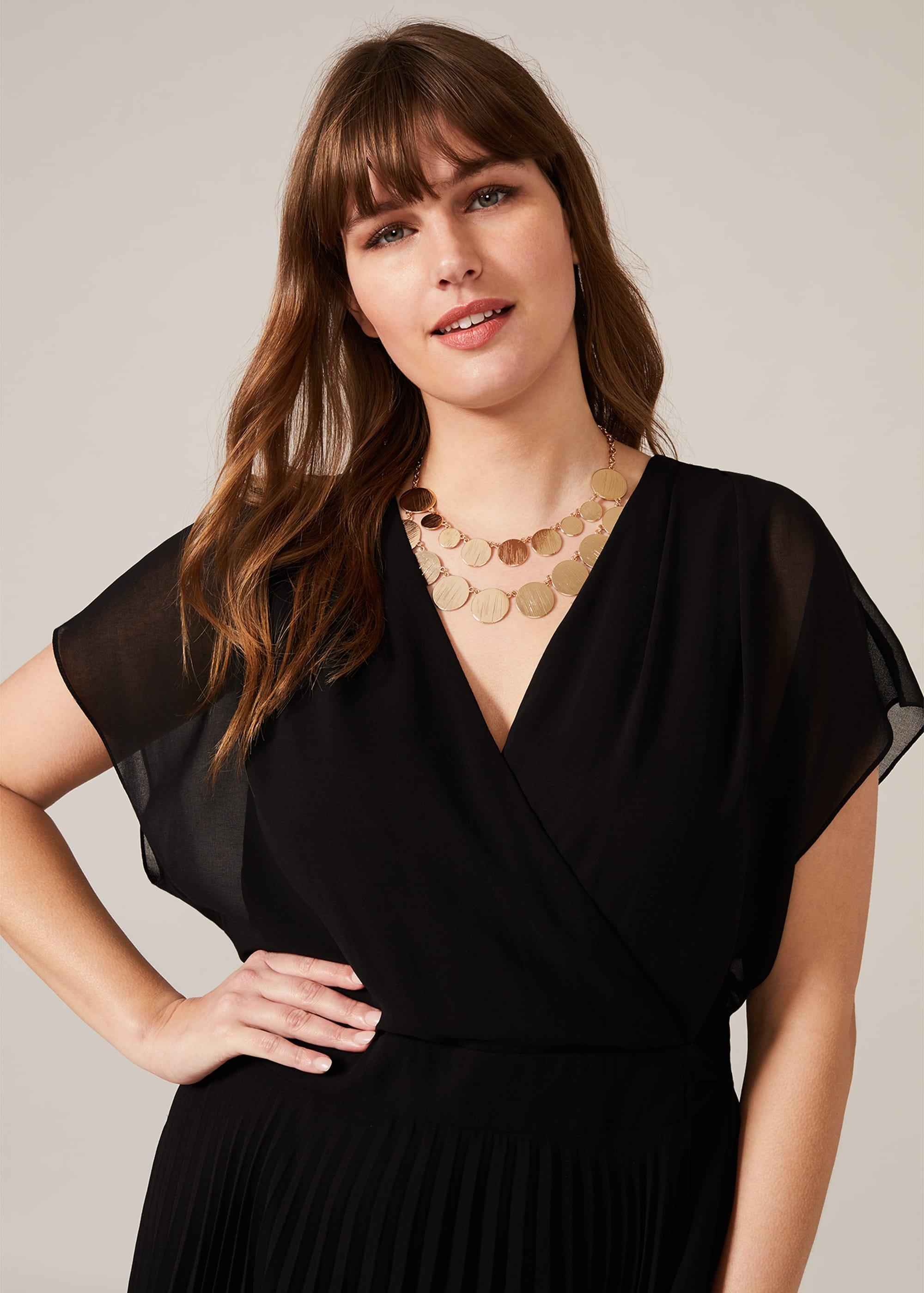 Jamie Pleated Midi Dress