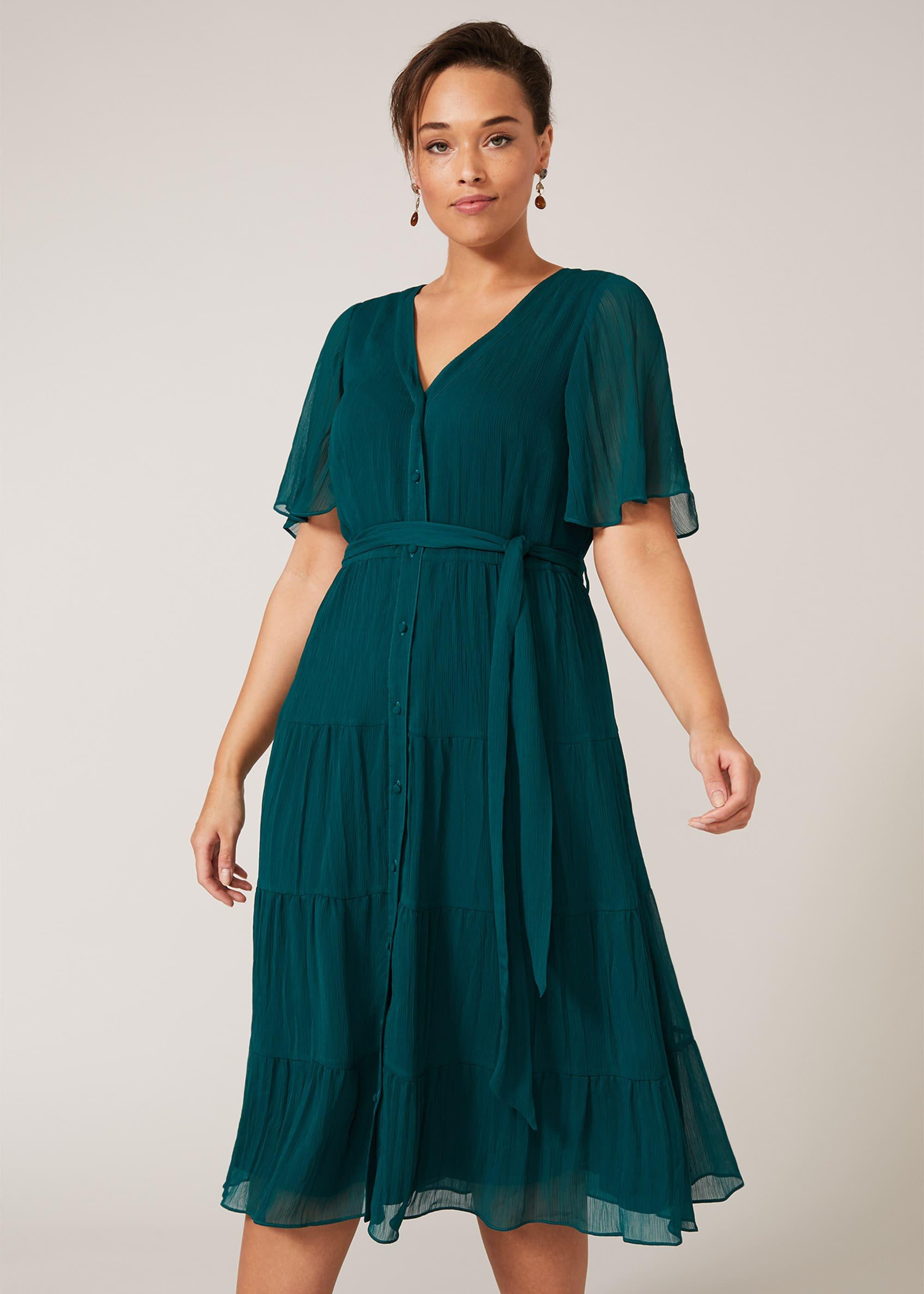 Audrey Tiered Midi Dress