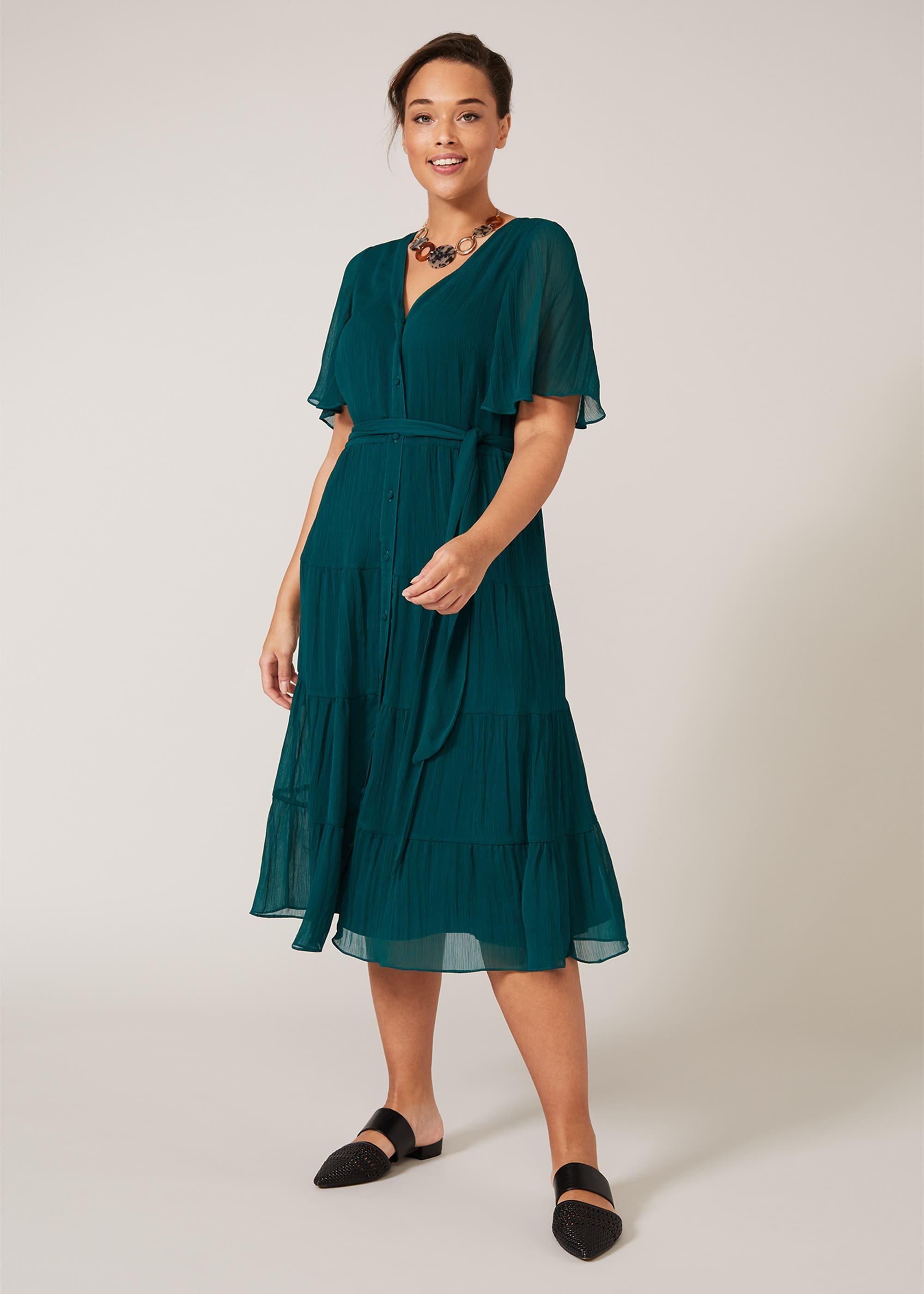 Audrey Tiered Midi Dress