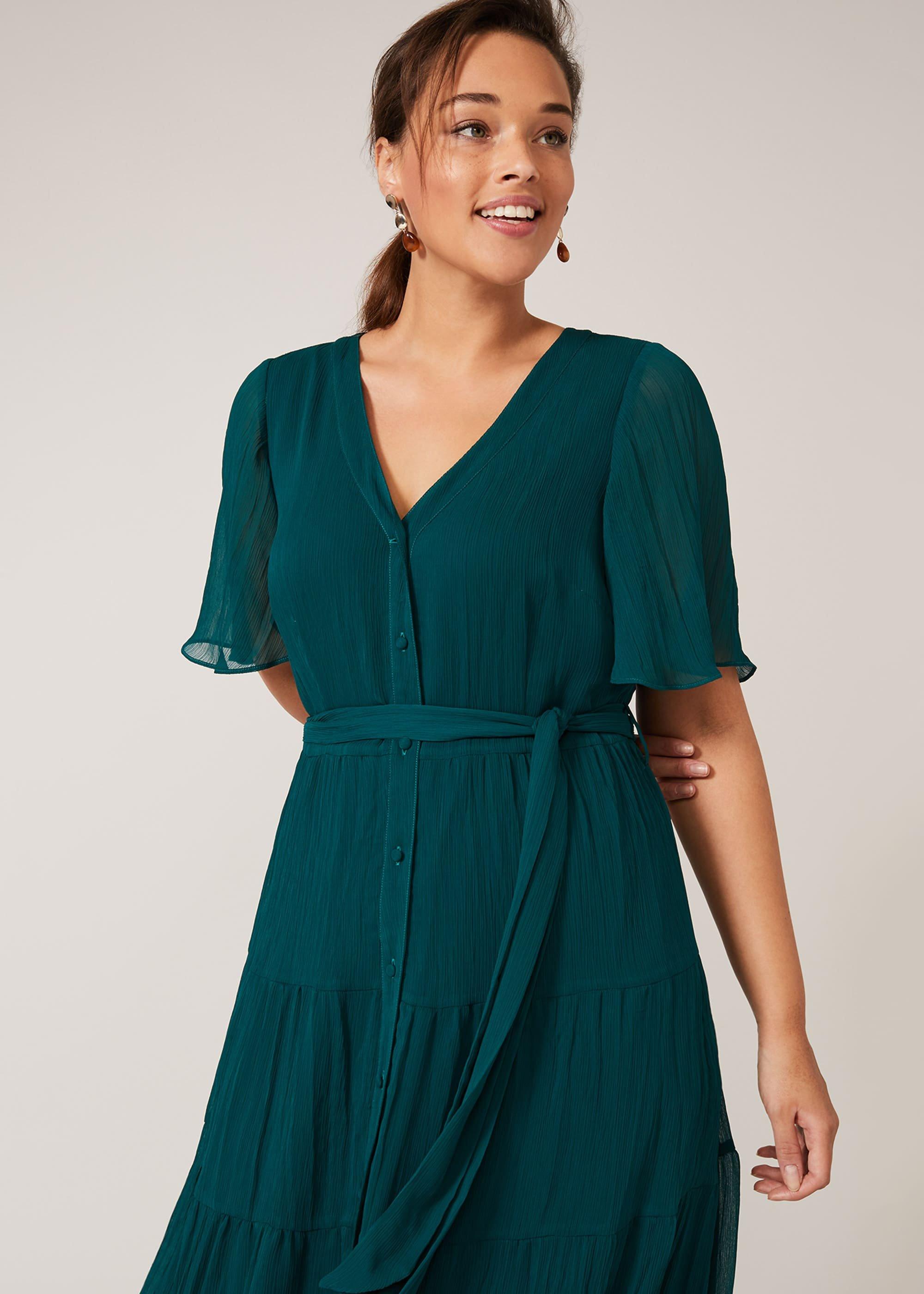 Audrey Tiered Midi Dress