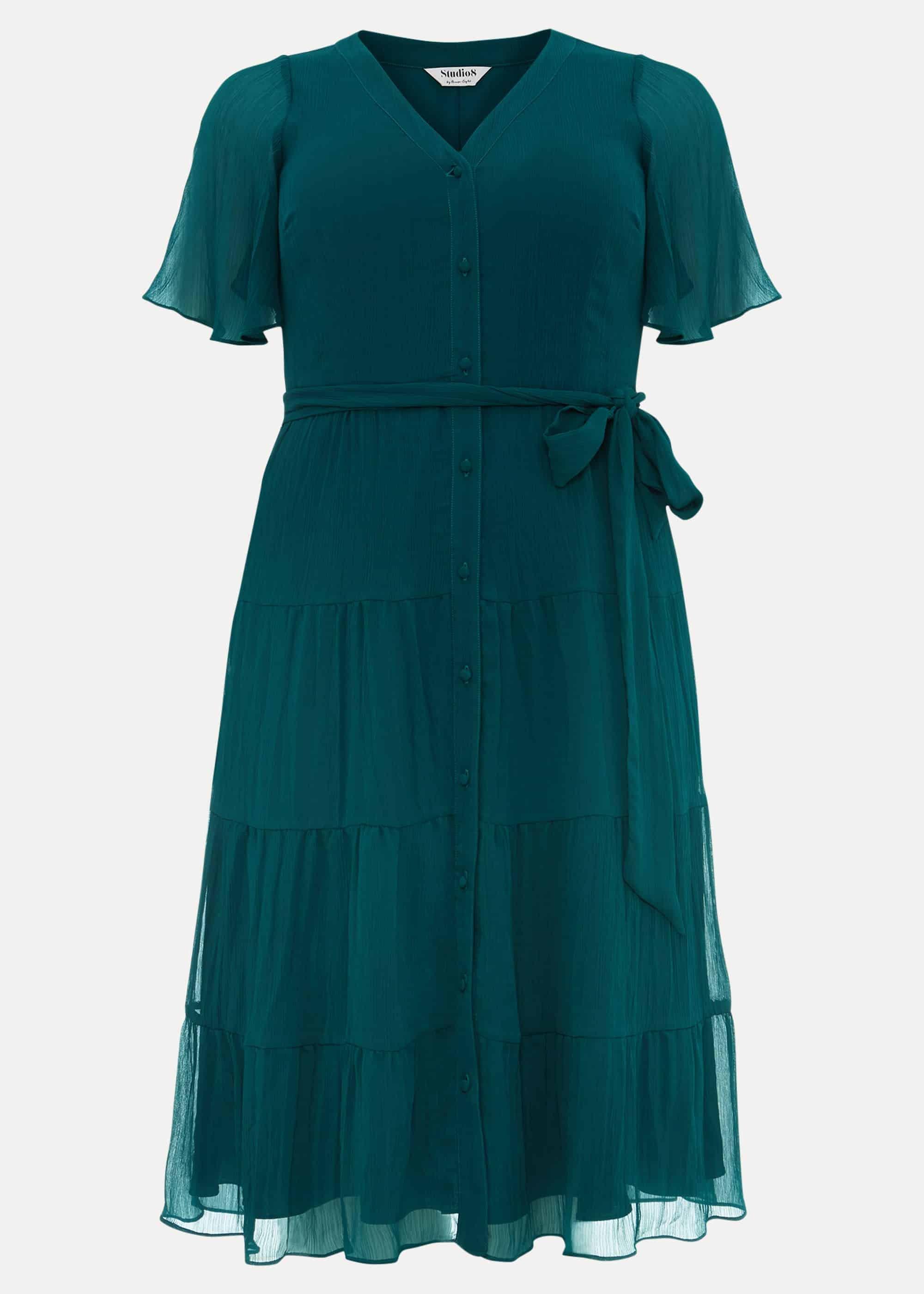 Audrey Tiered Midi Dress