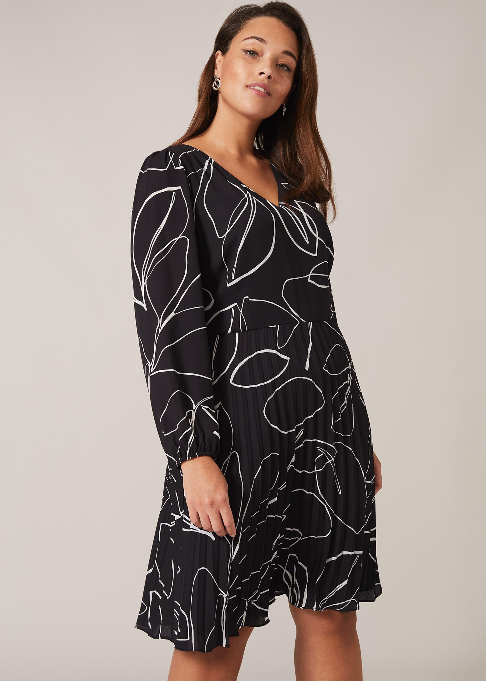 Hetty Pleated Dress