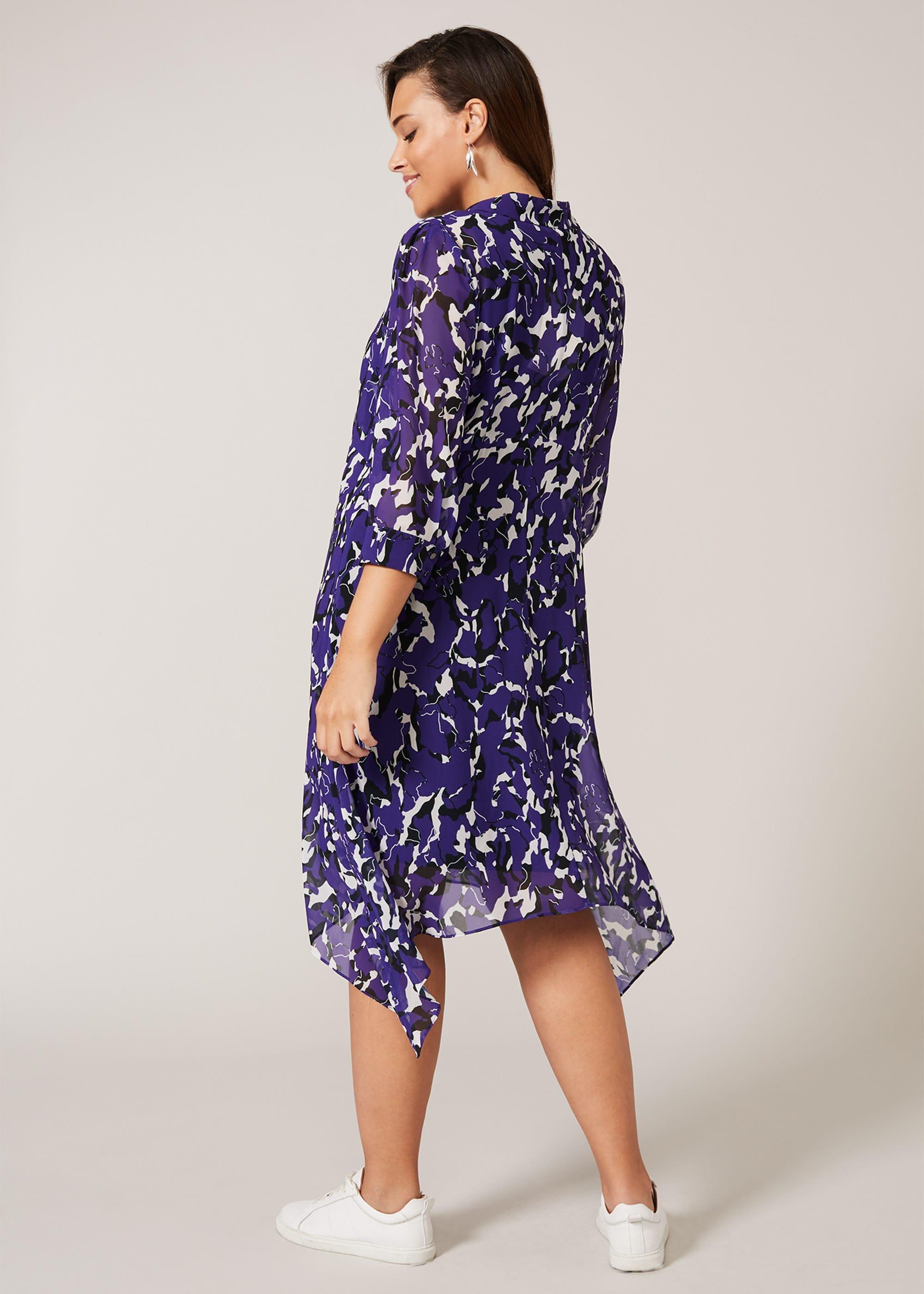 Cecilia Asymmetric Shirt Dress