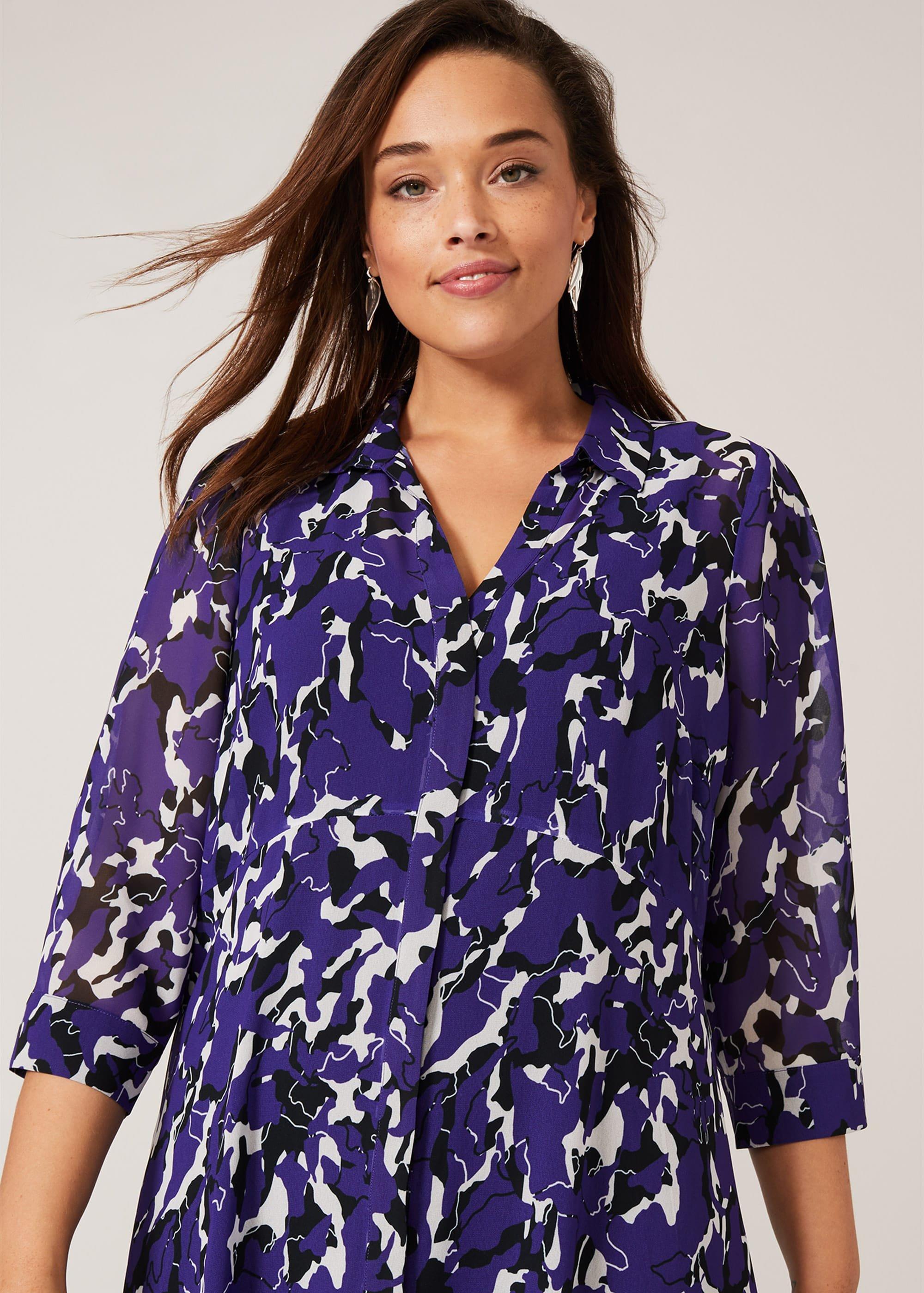 Cecilia Asymmetric Shirt Dress