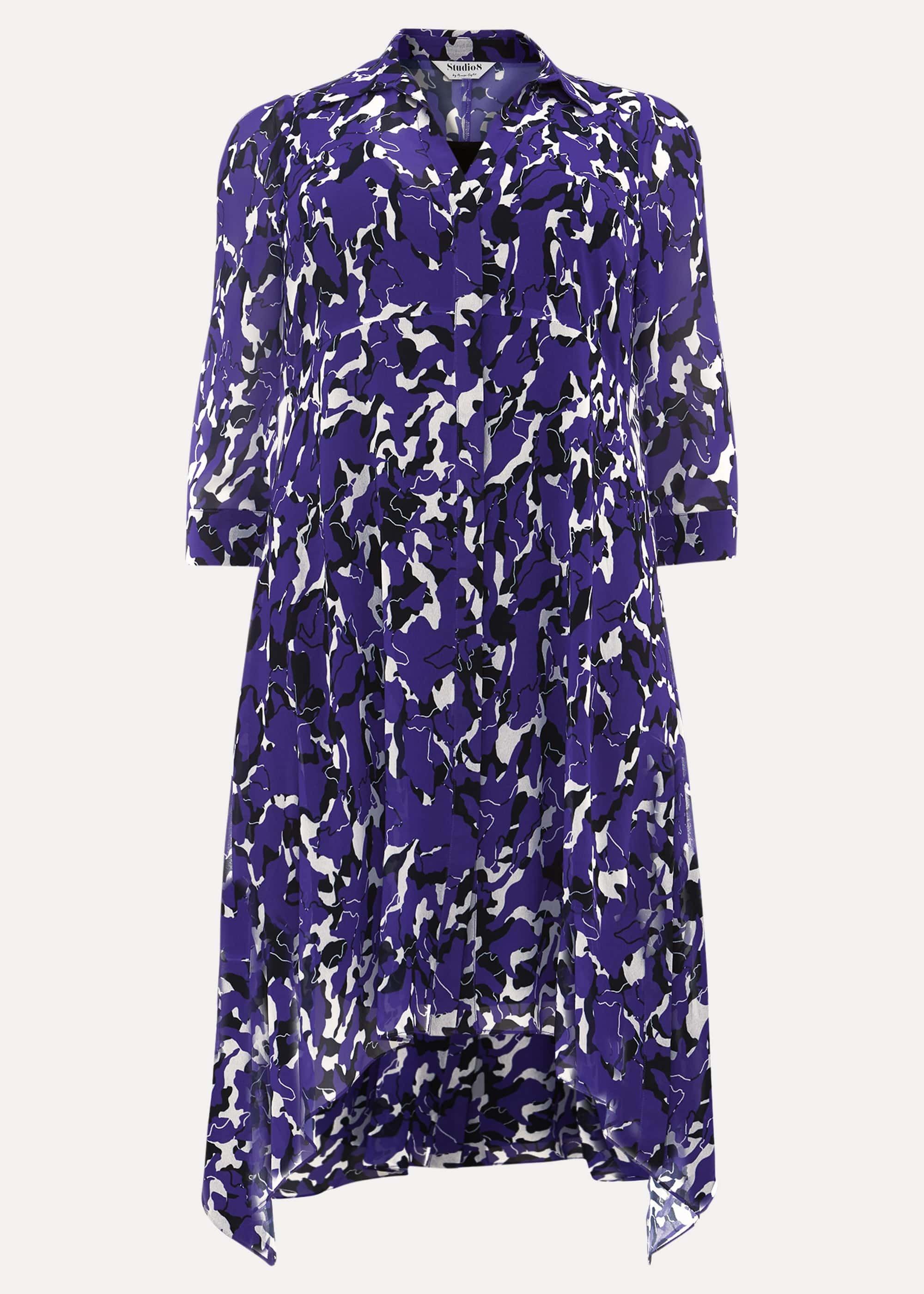 Cecilia Asymmetric Shirt Dress