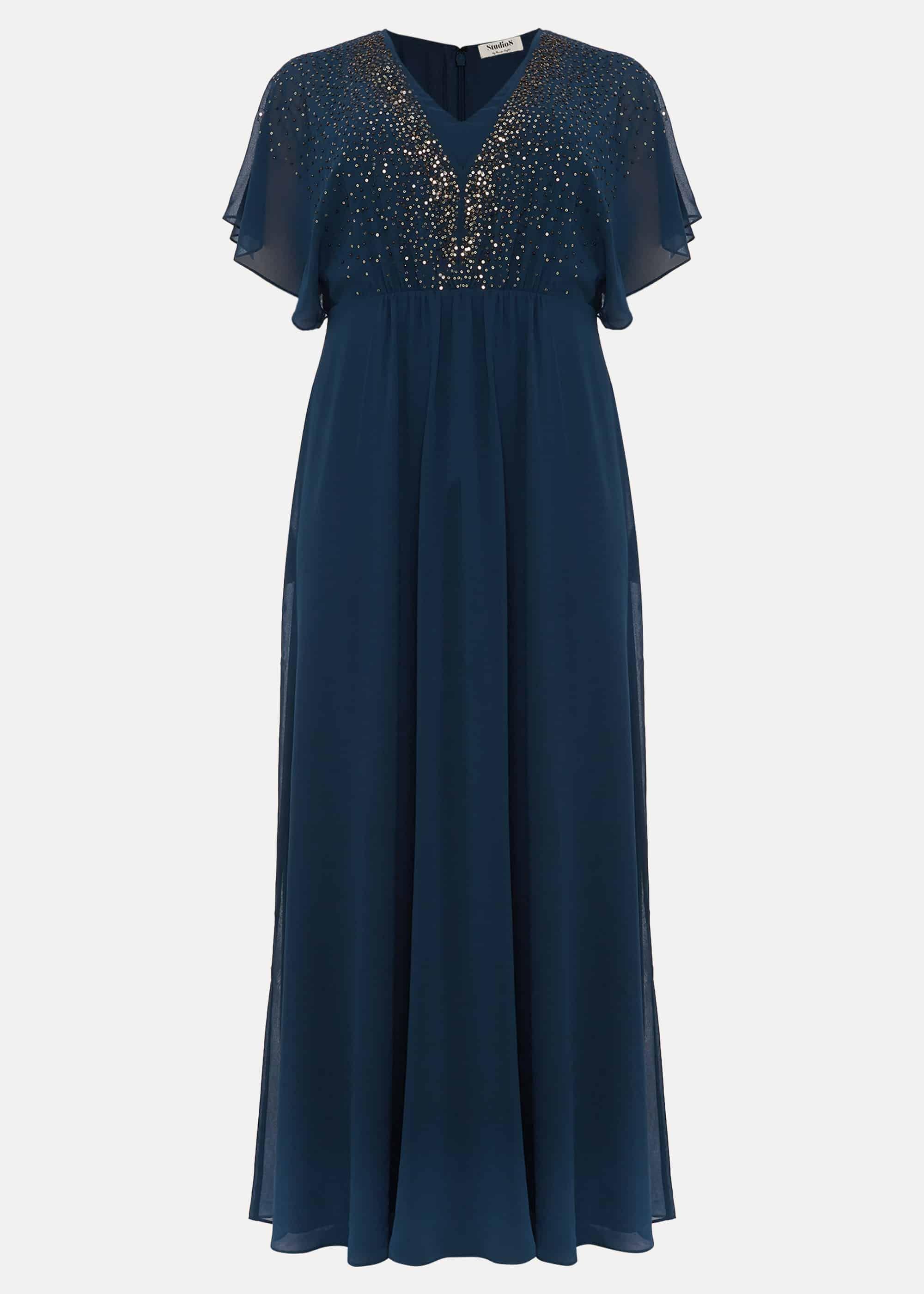 Nadia Sequin Maxi Dress