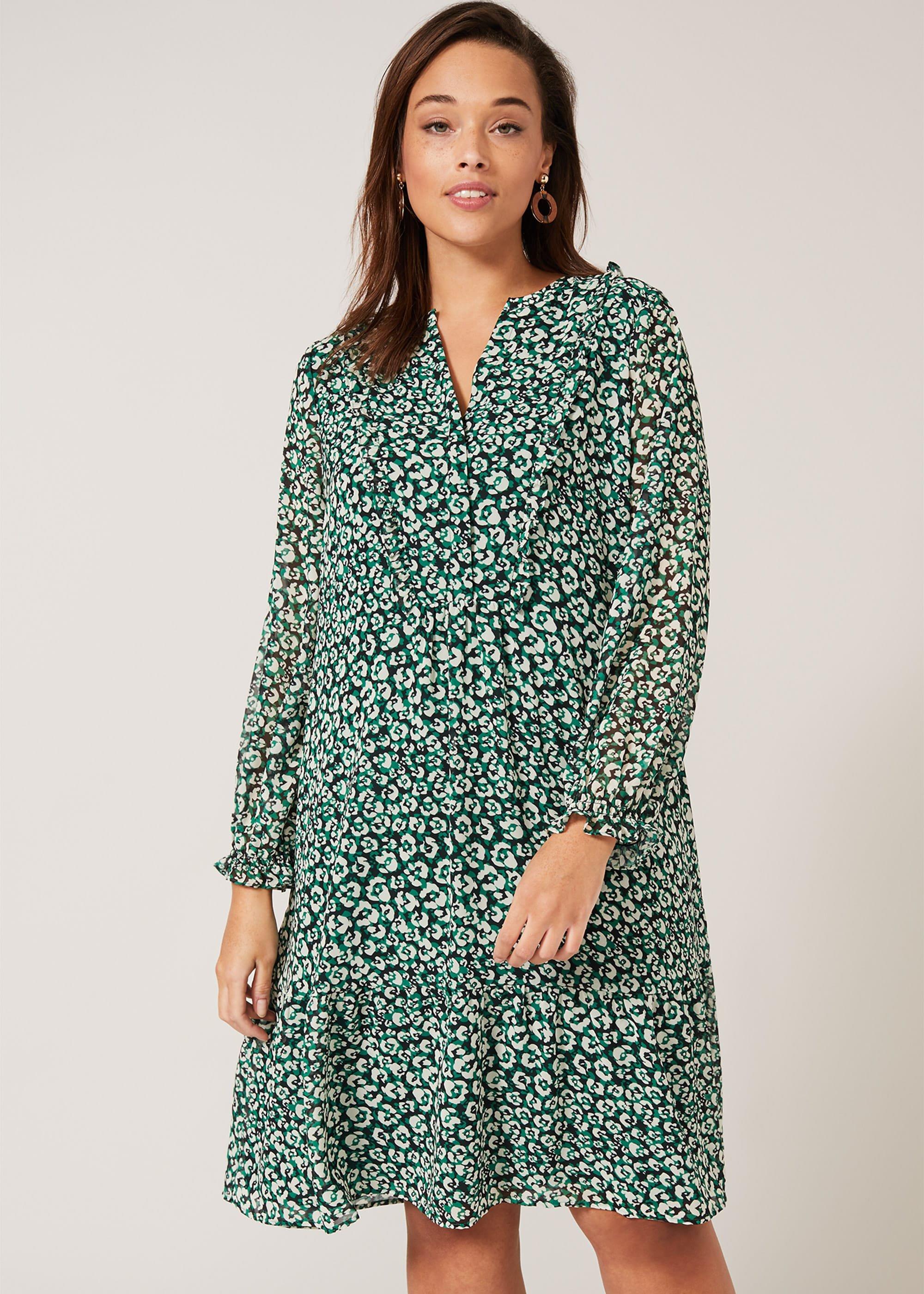 Sawyer Leopard Swing Dress