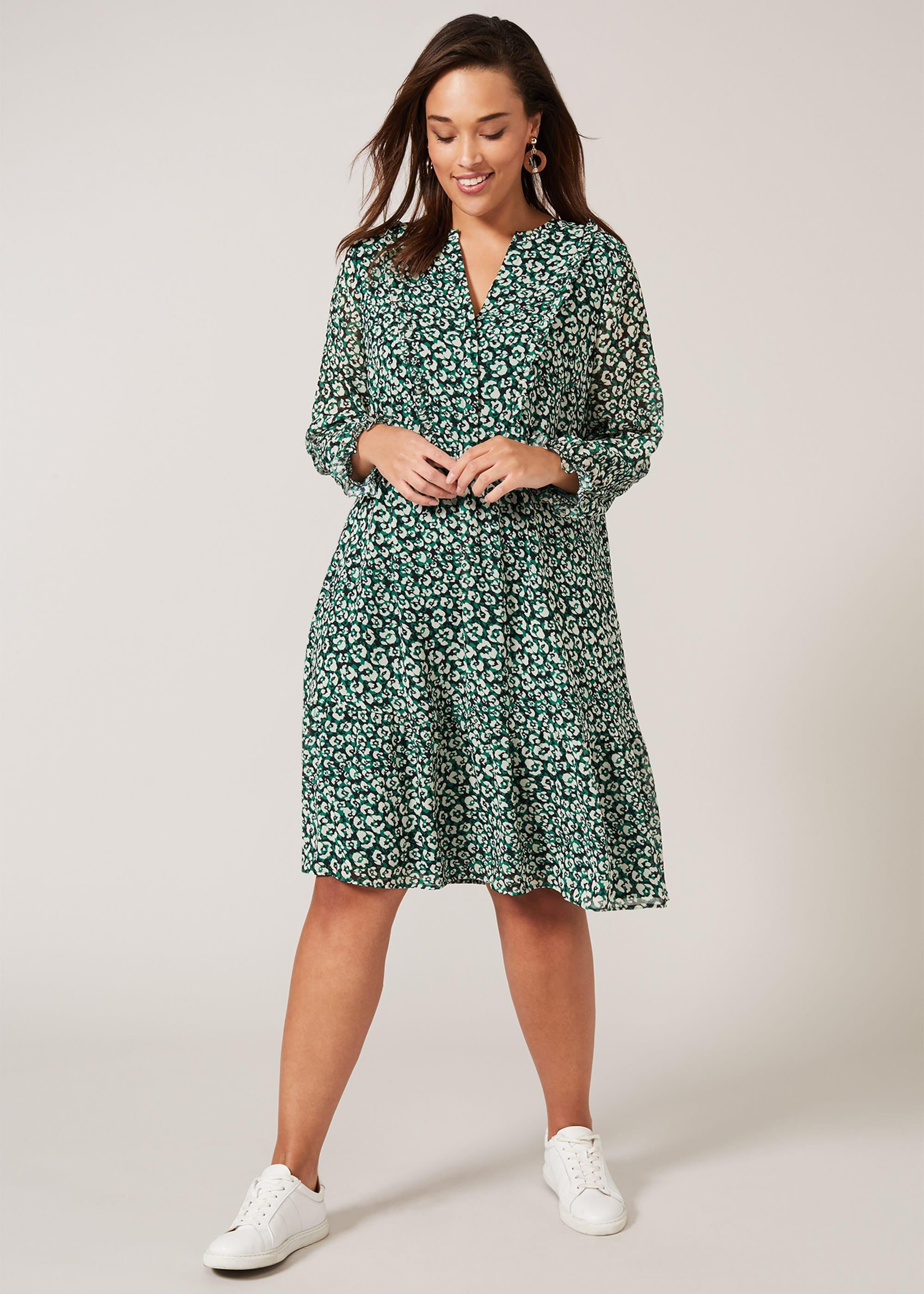 Sawyer Leopard Swing Dress