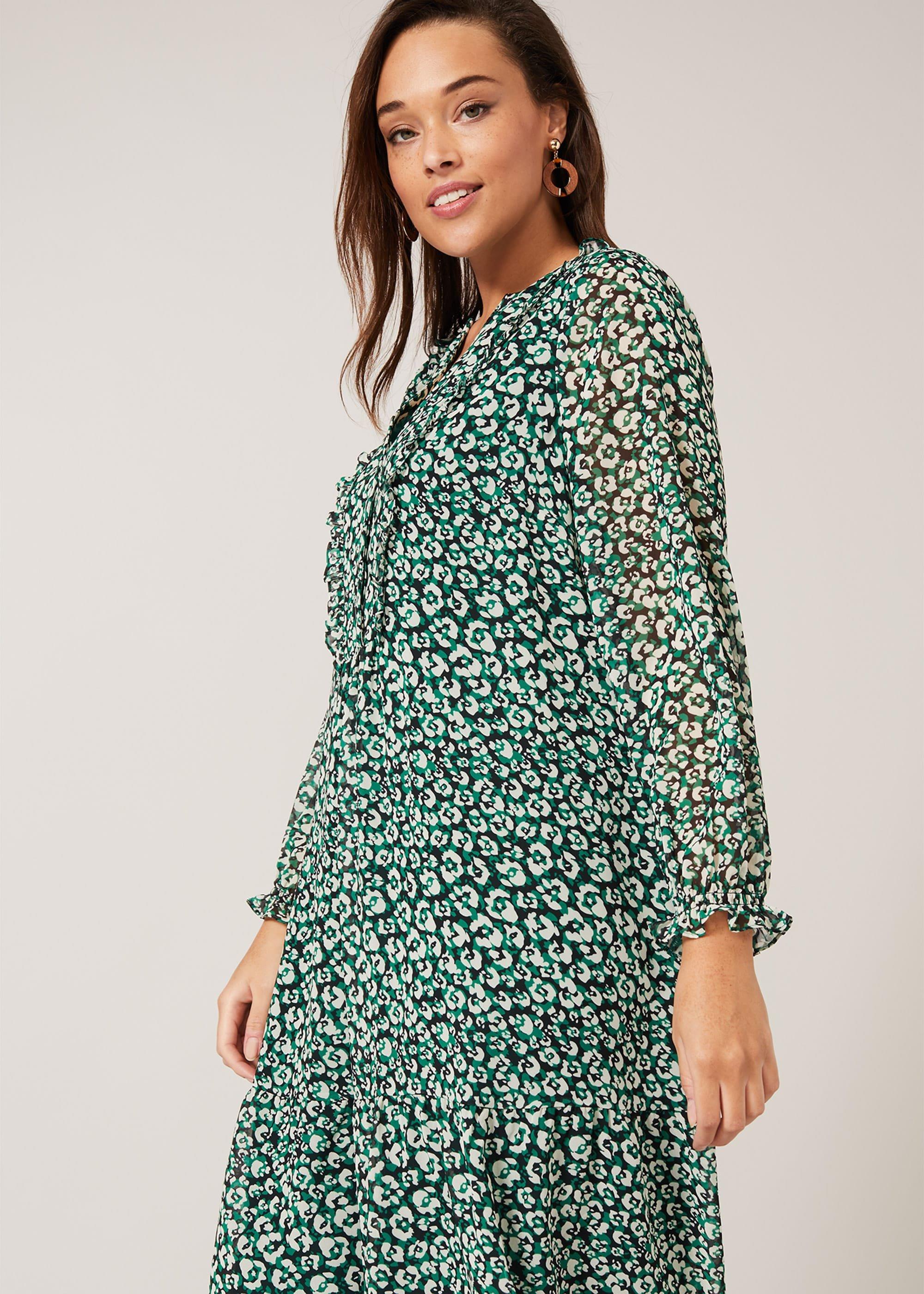 Sawyer Leopard Swing Dress