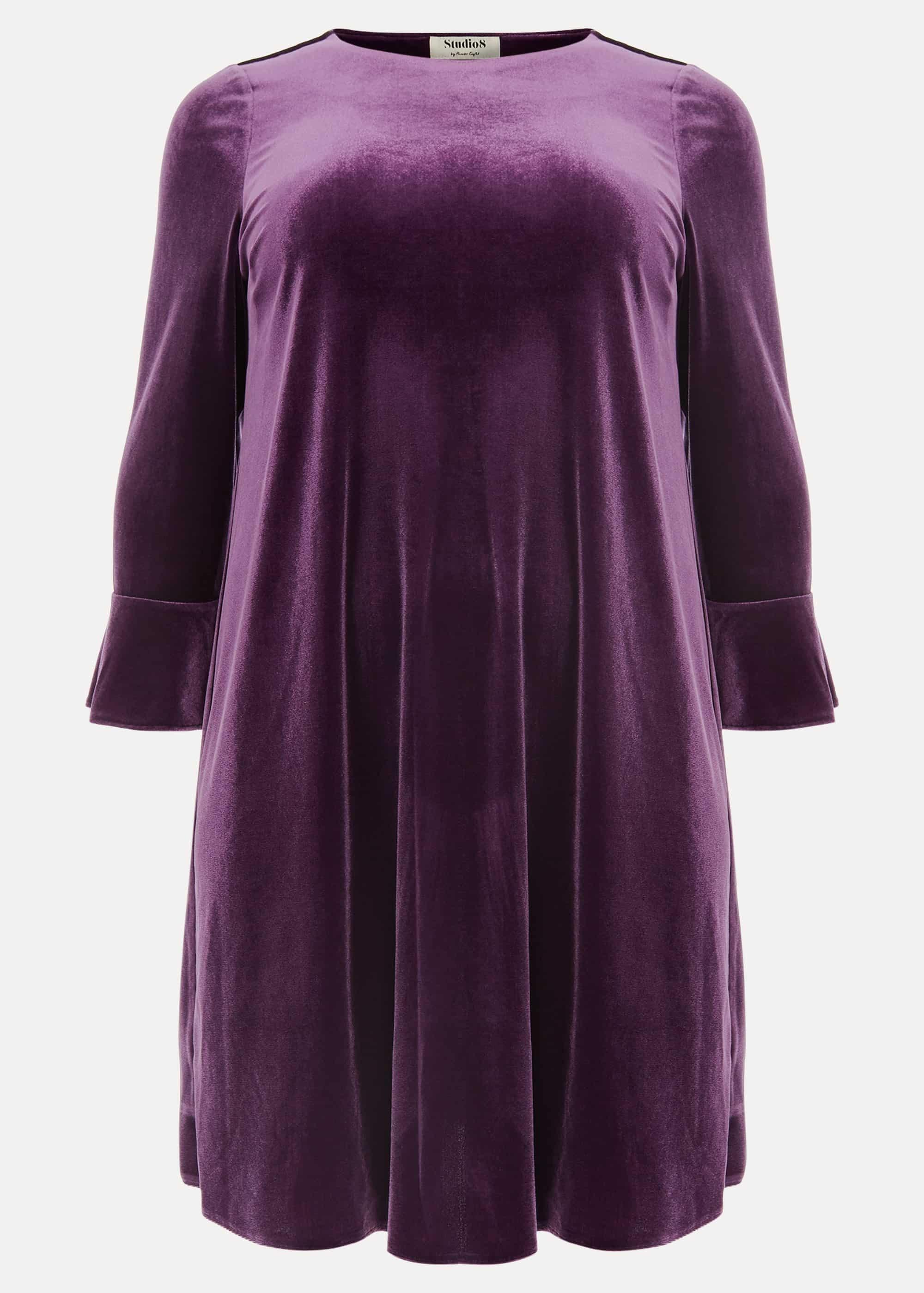 Avery Velvet Dress