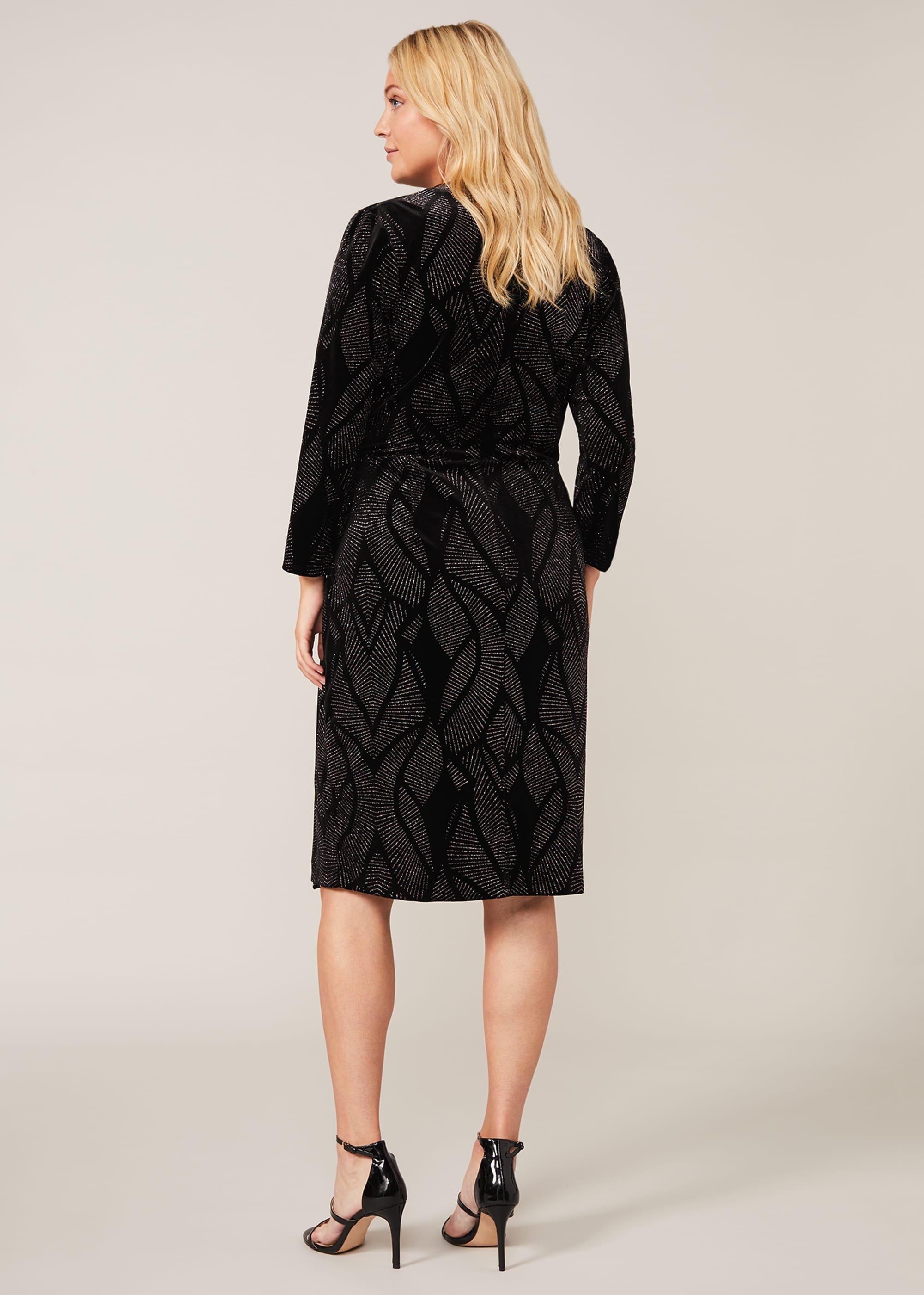 Natalya Sparkle Velvet Dress