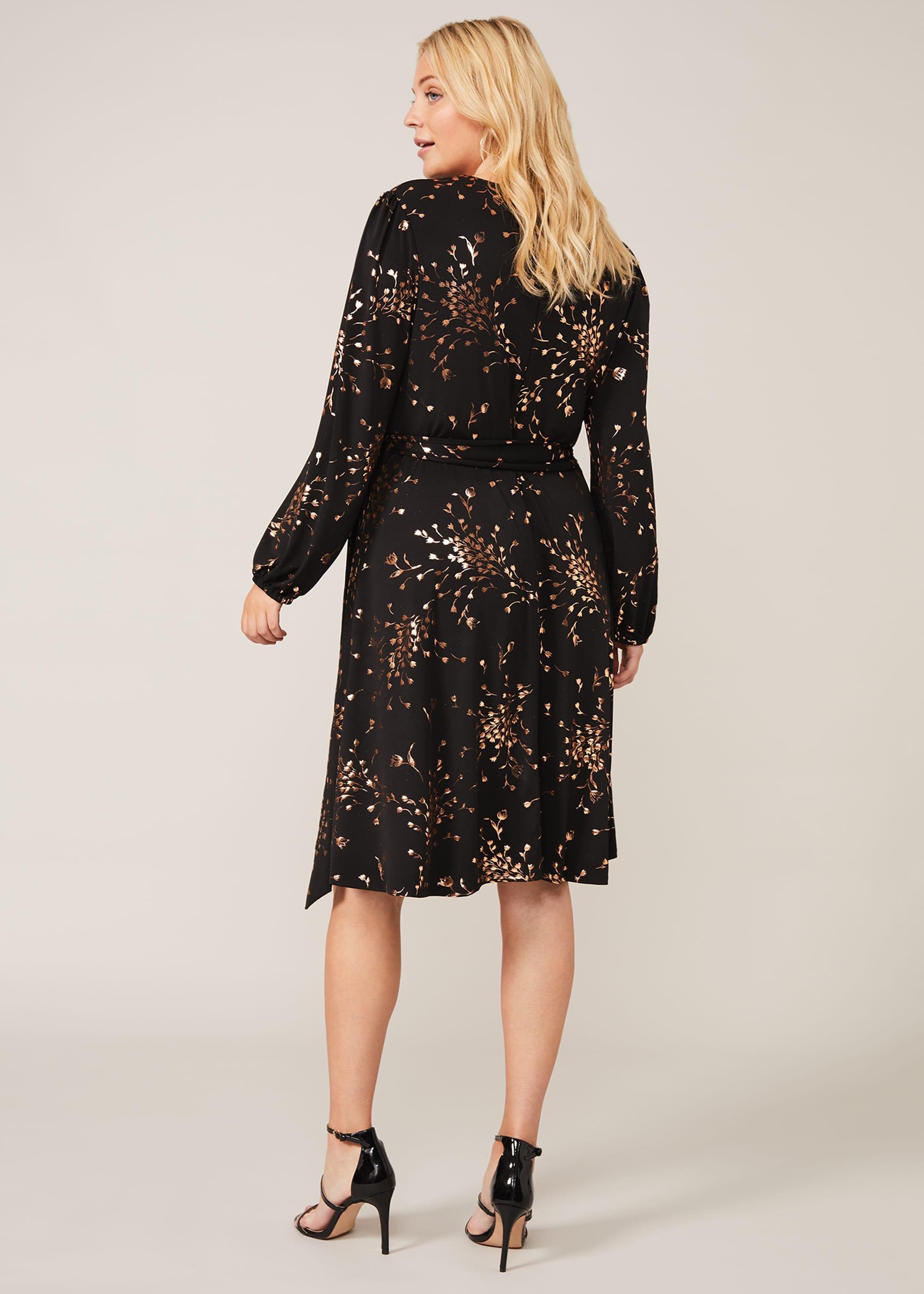 Giselle Foil Dress