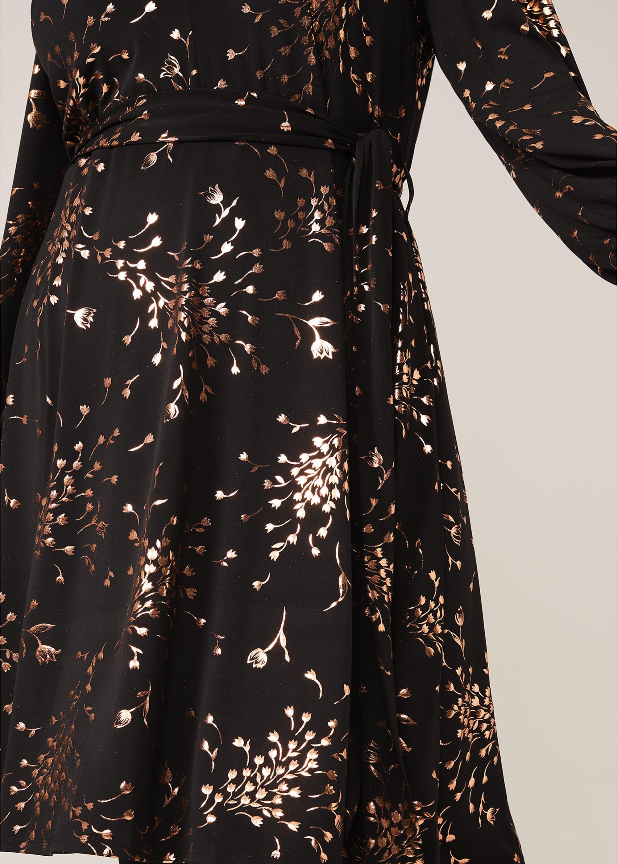 Giselle Foil Dress