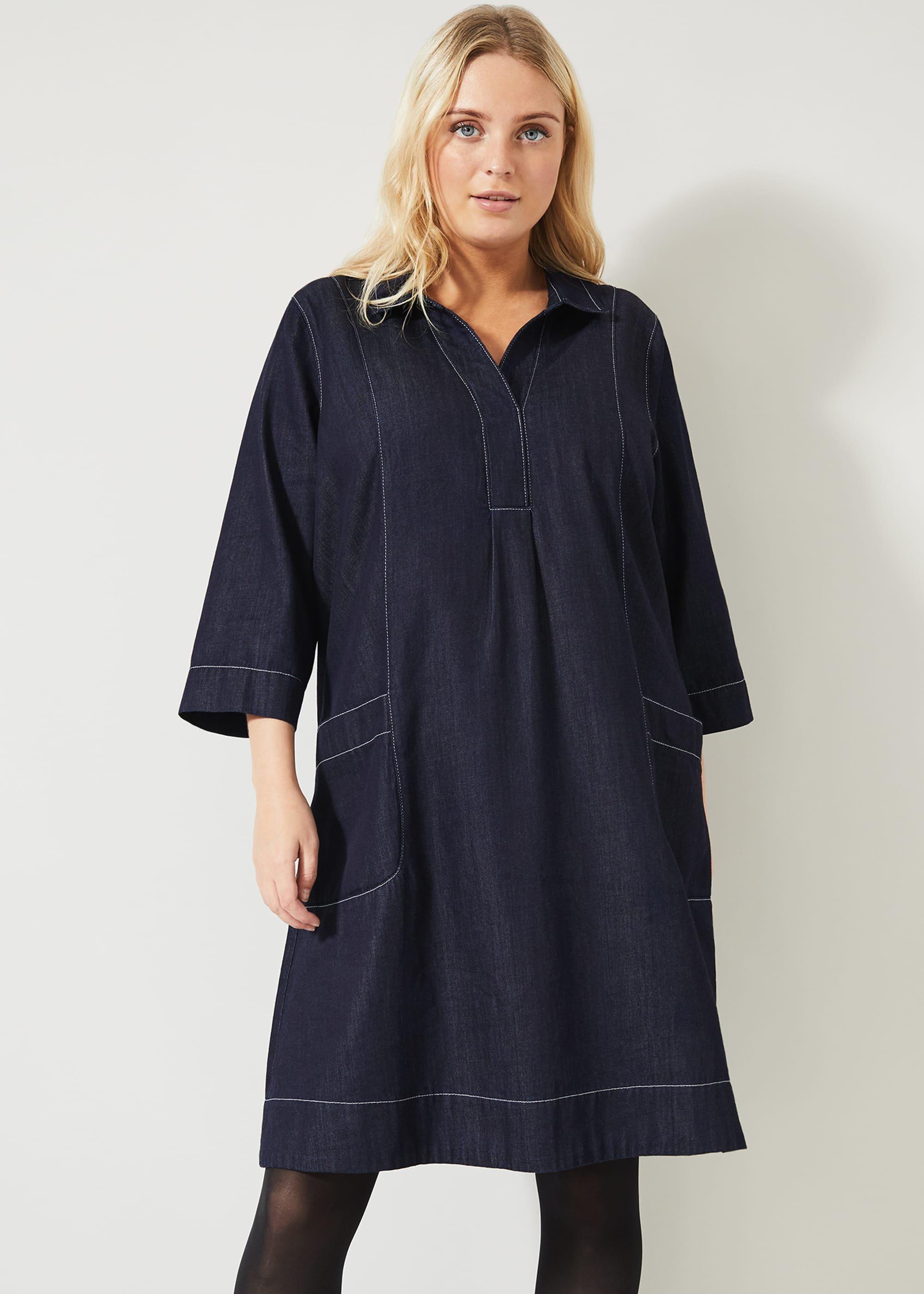 Addilyn Denim Swing Dress