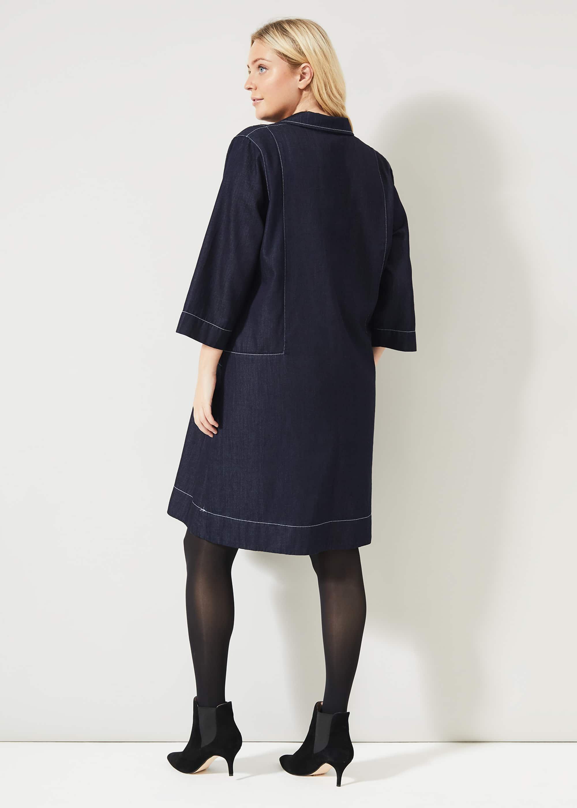 Addilyn Denim Swing Dress