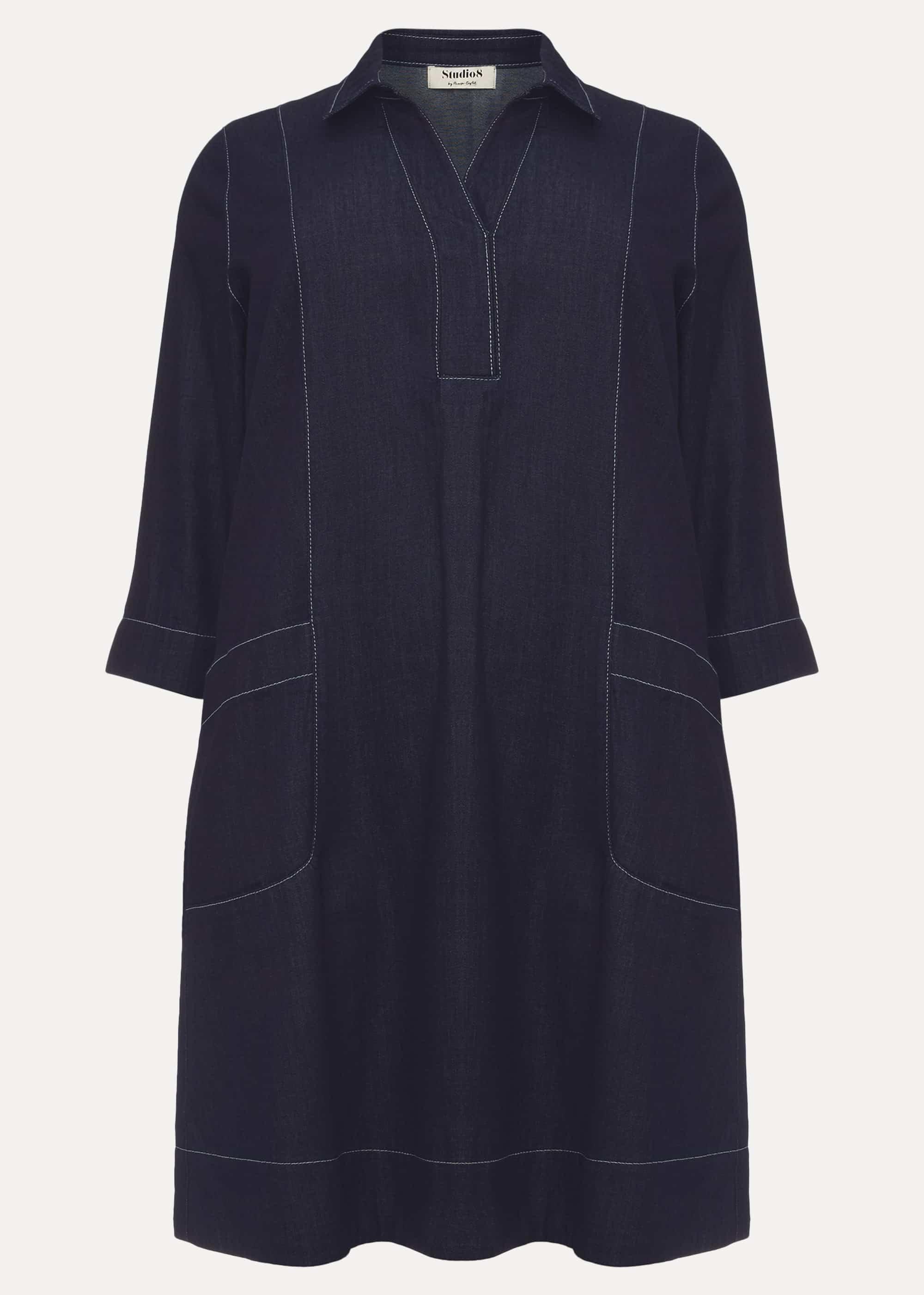 Addilyn Denim Swing Dress