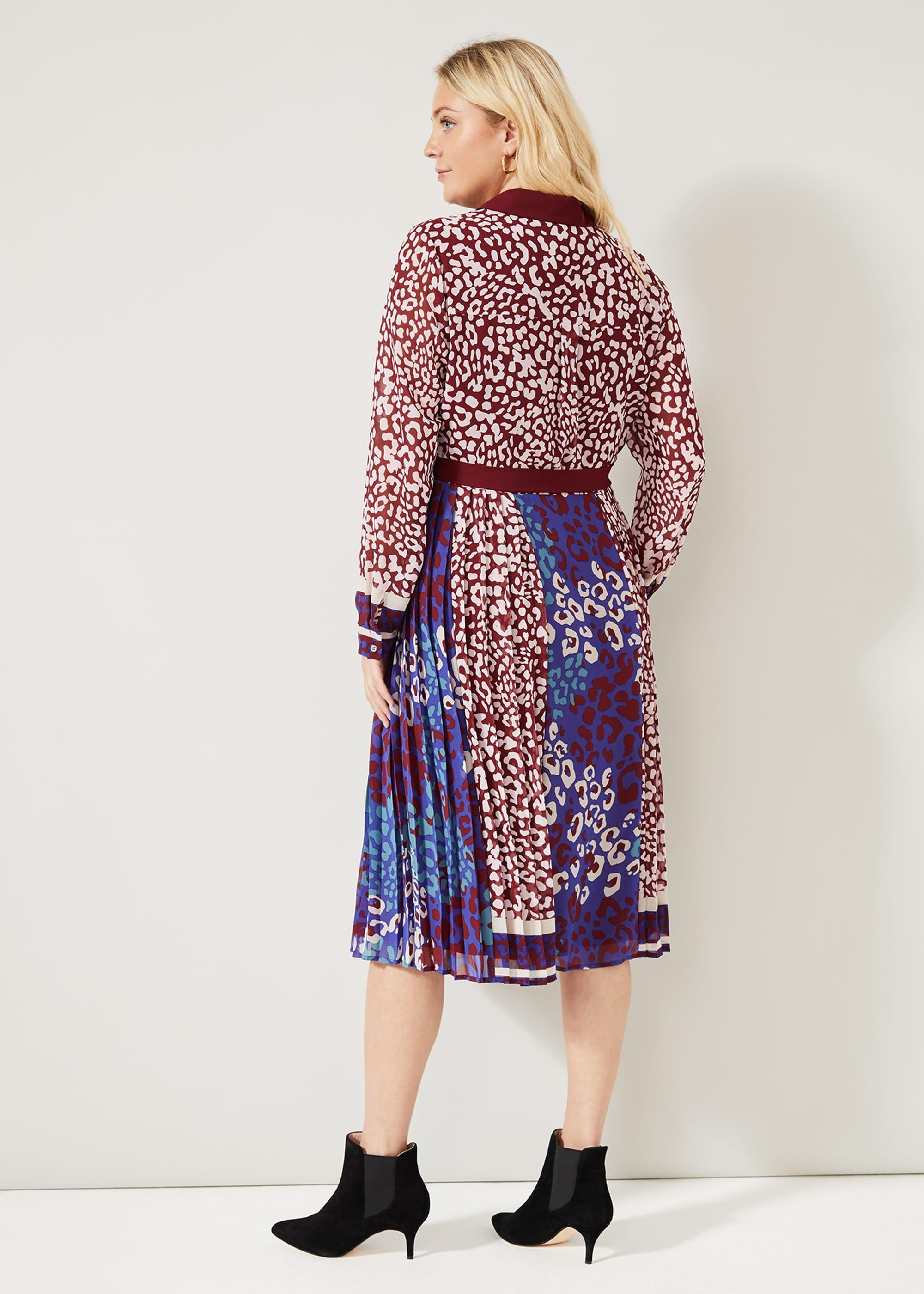 Kimi Contrast Print Dress