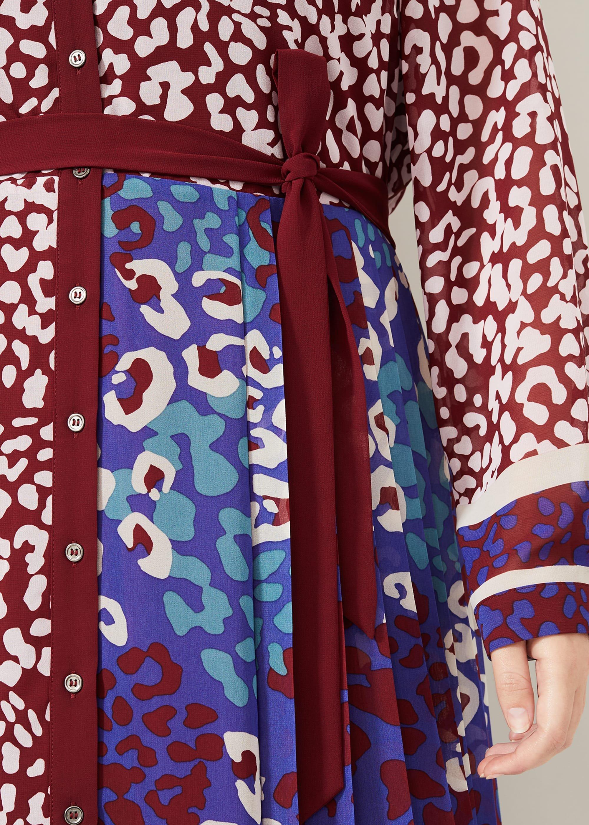 Kimi Contrast Print Dress