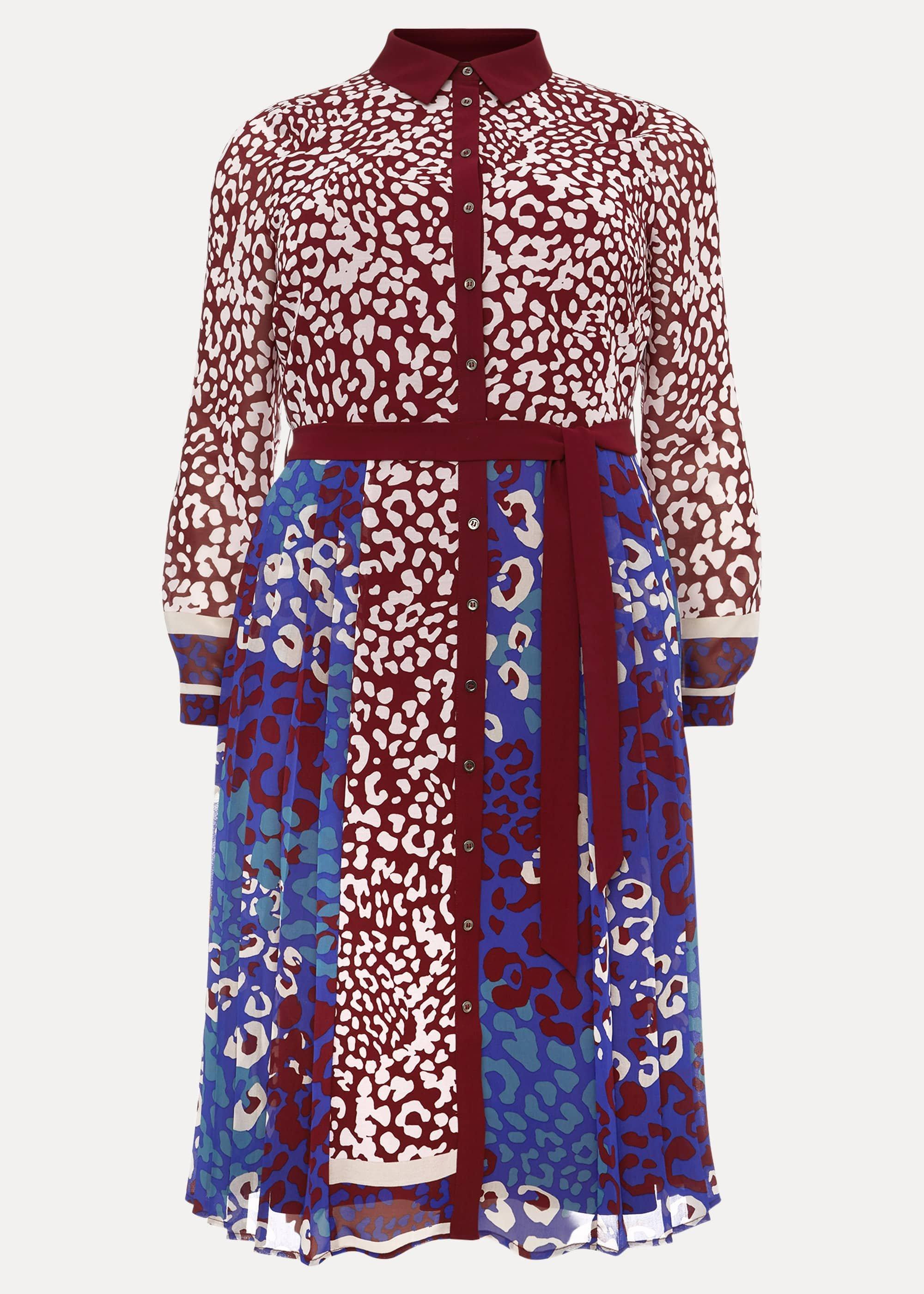 Kimi Contrast Print Dress