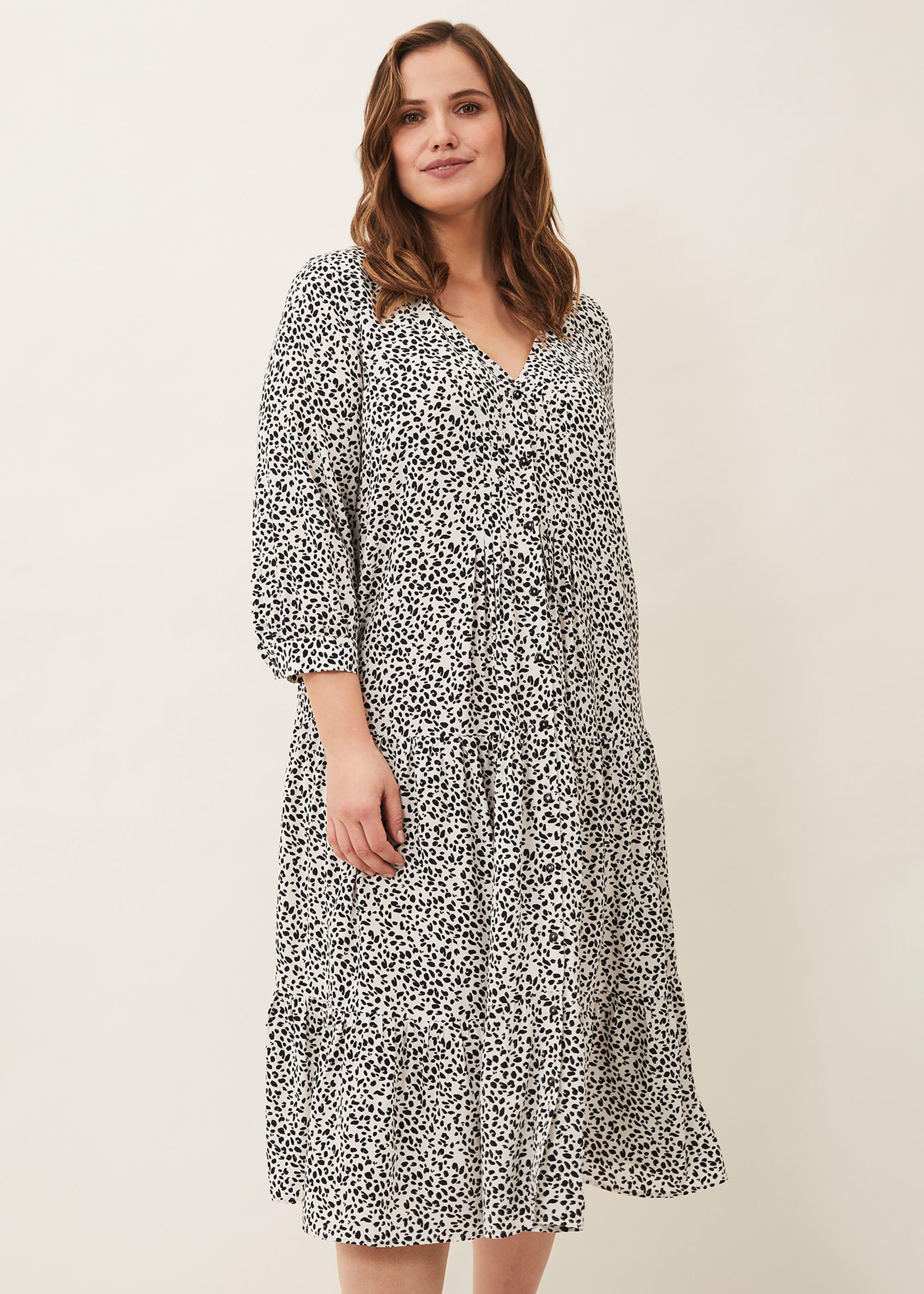 Sadie Printed Swing Dress