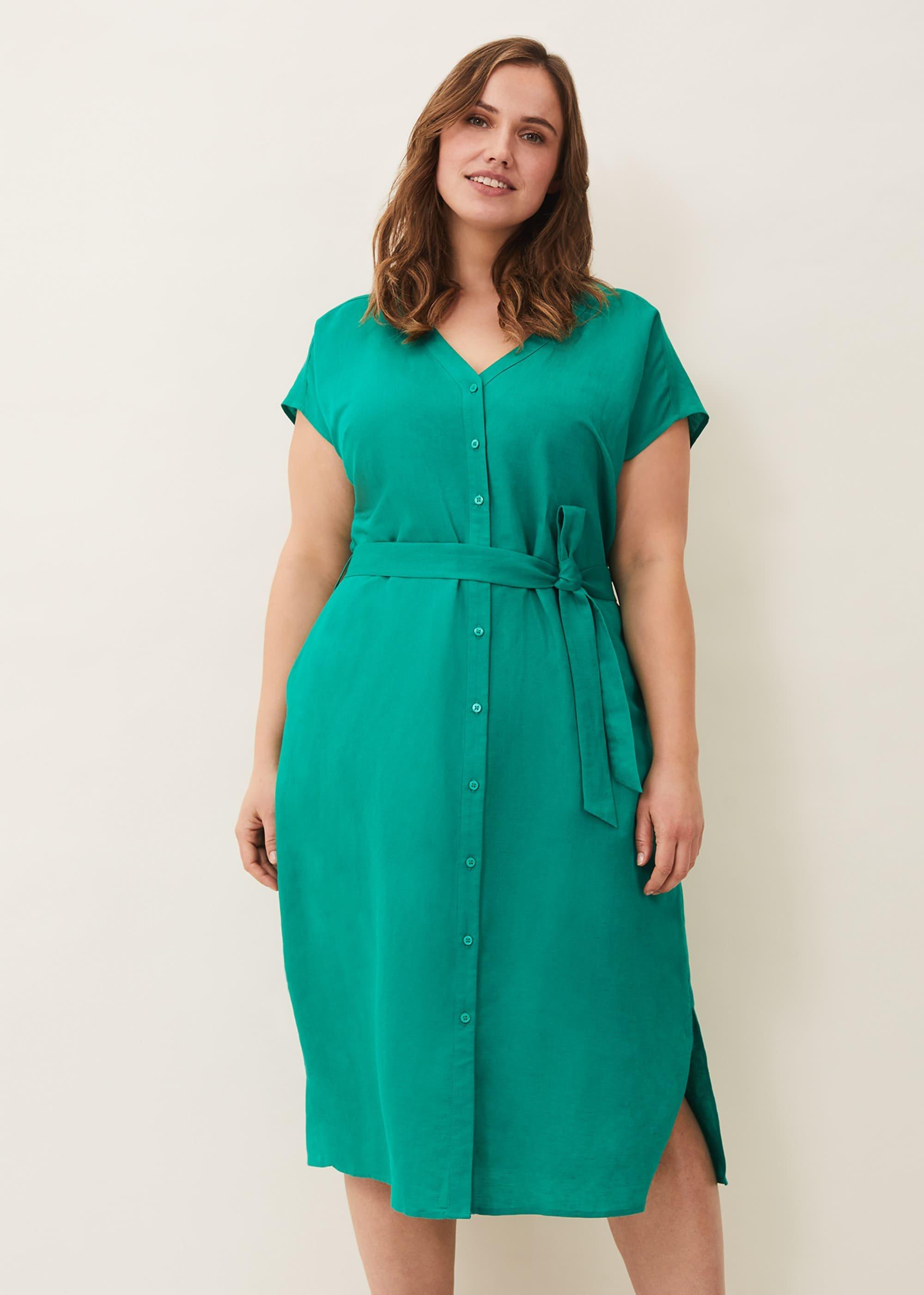 Harper Linen Midi Dress