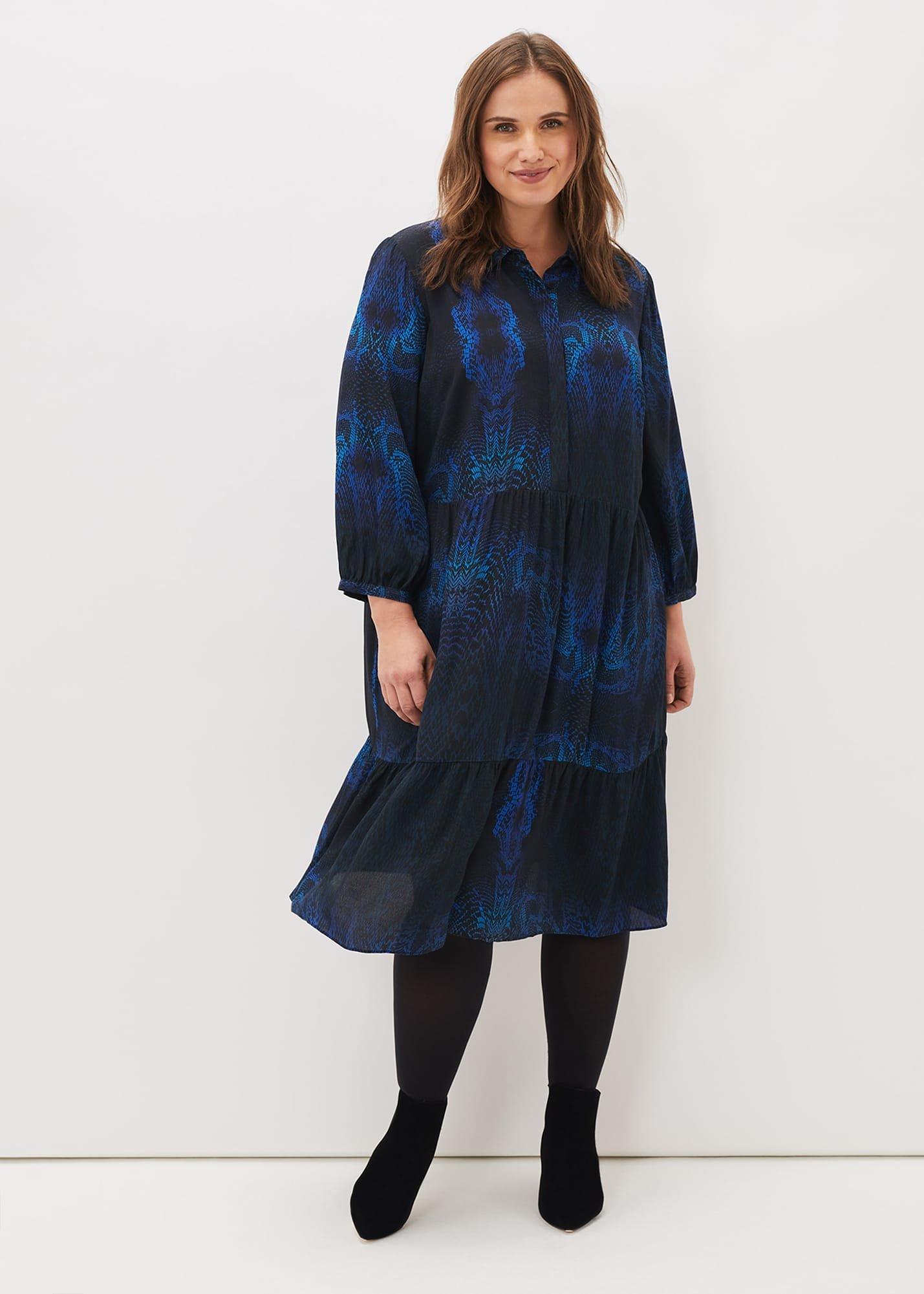 Charlotte Snake Print Dress