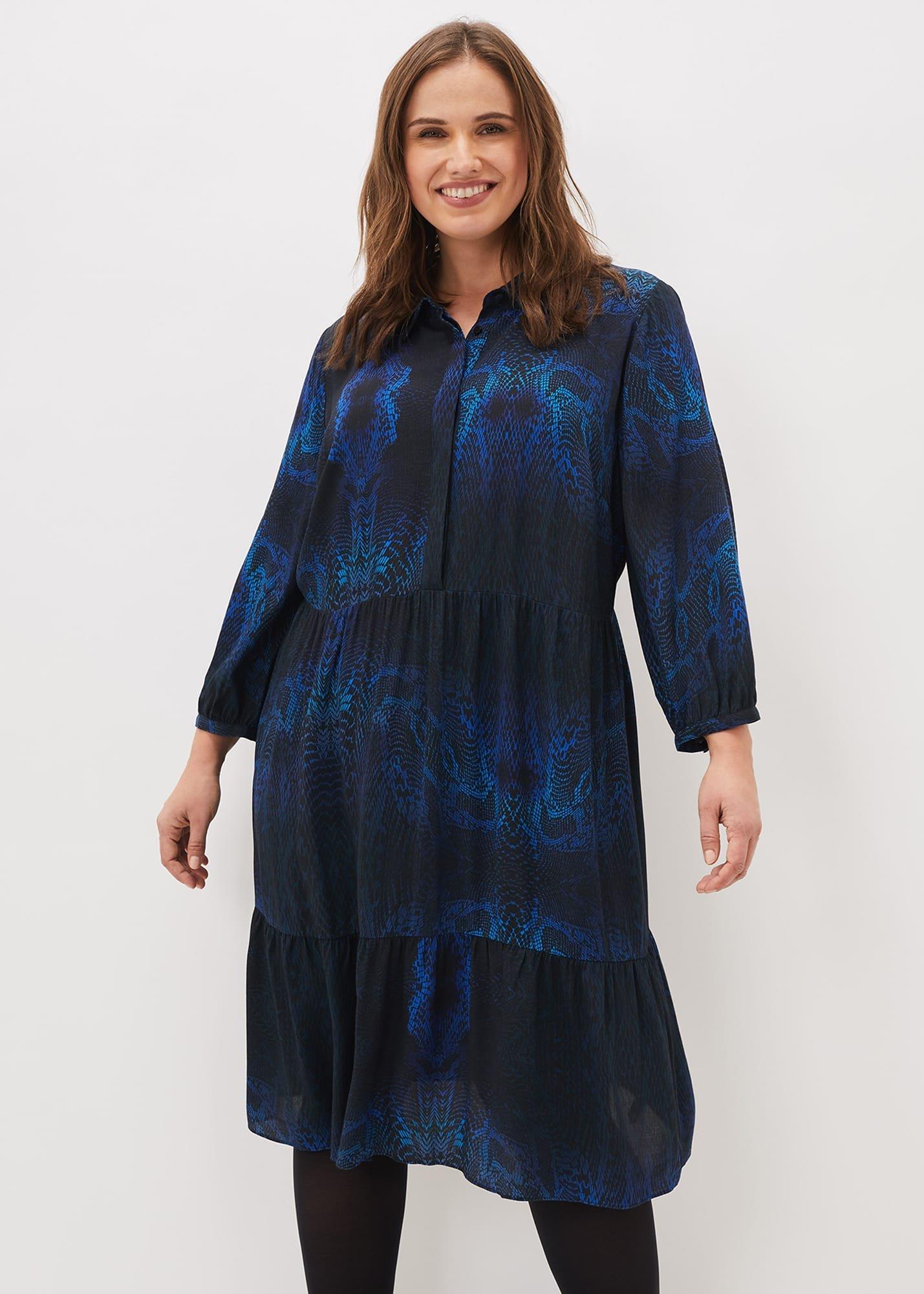Charlotte Snake Print Dress