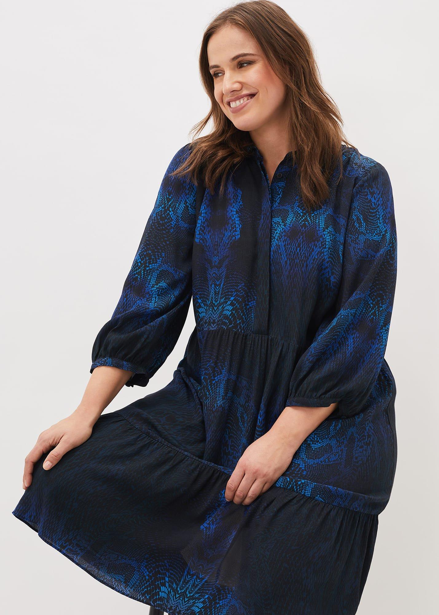 Charlotte Snake Print Dress