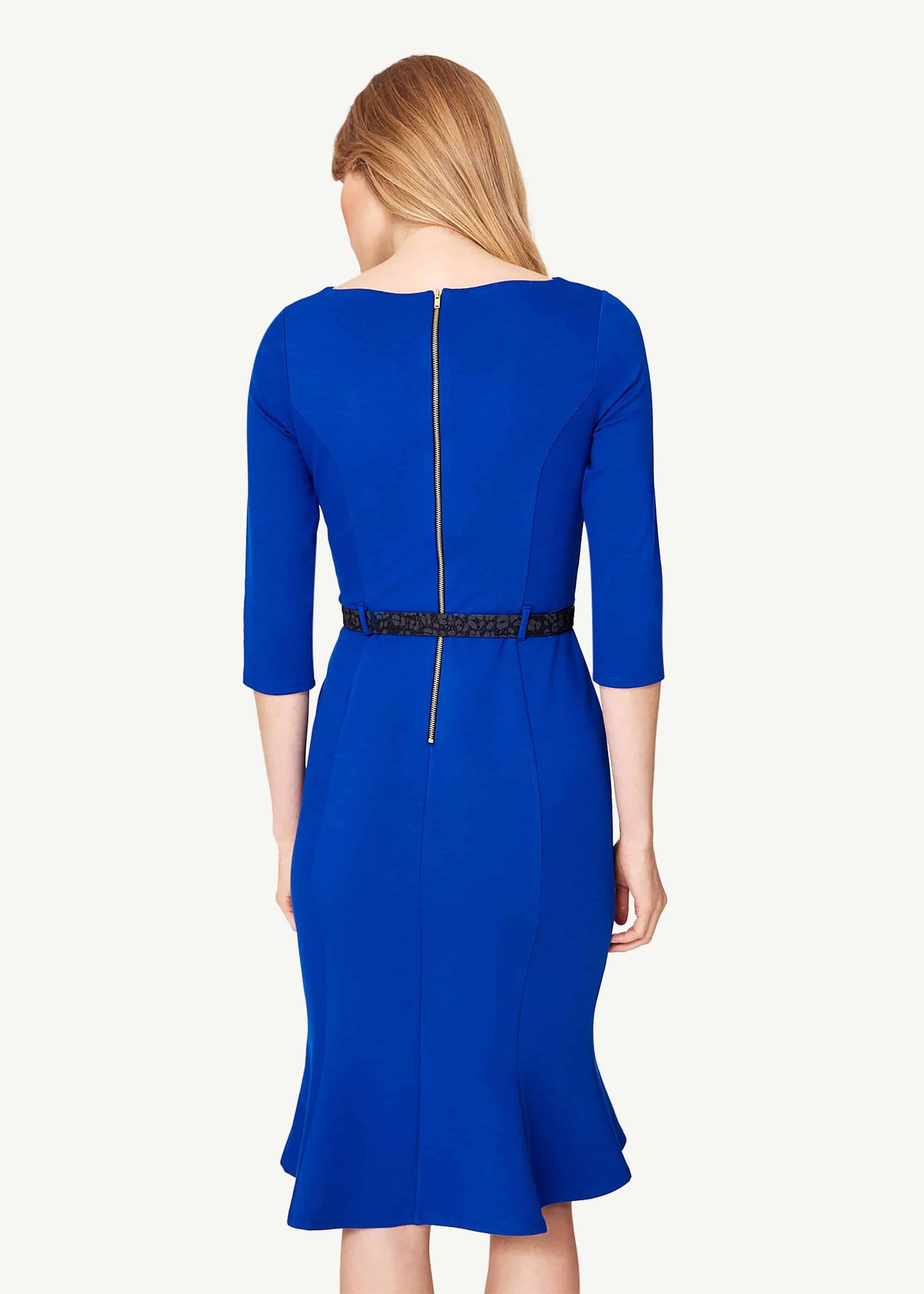 Hawthorne Belted Ponte Dress
