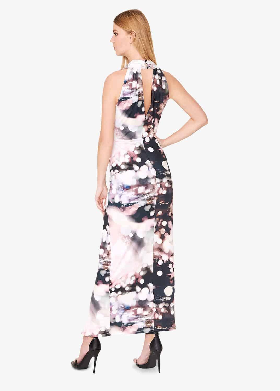 City Lights Print Maxi