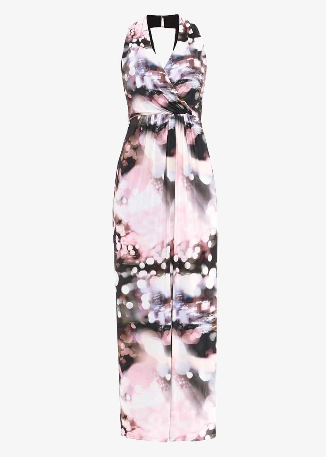 City Lights Print Maxi