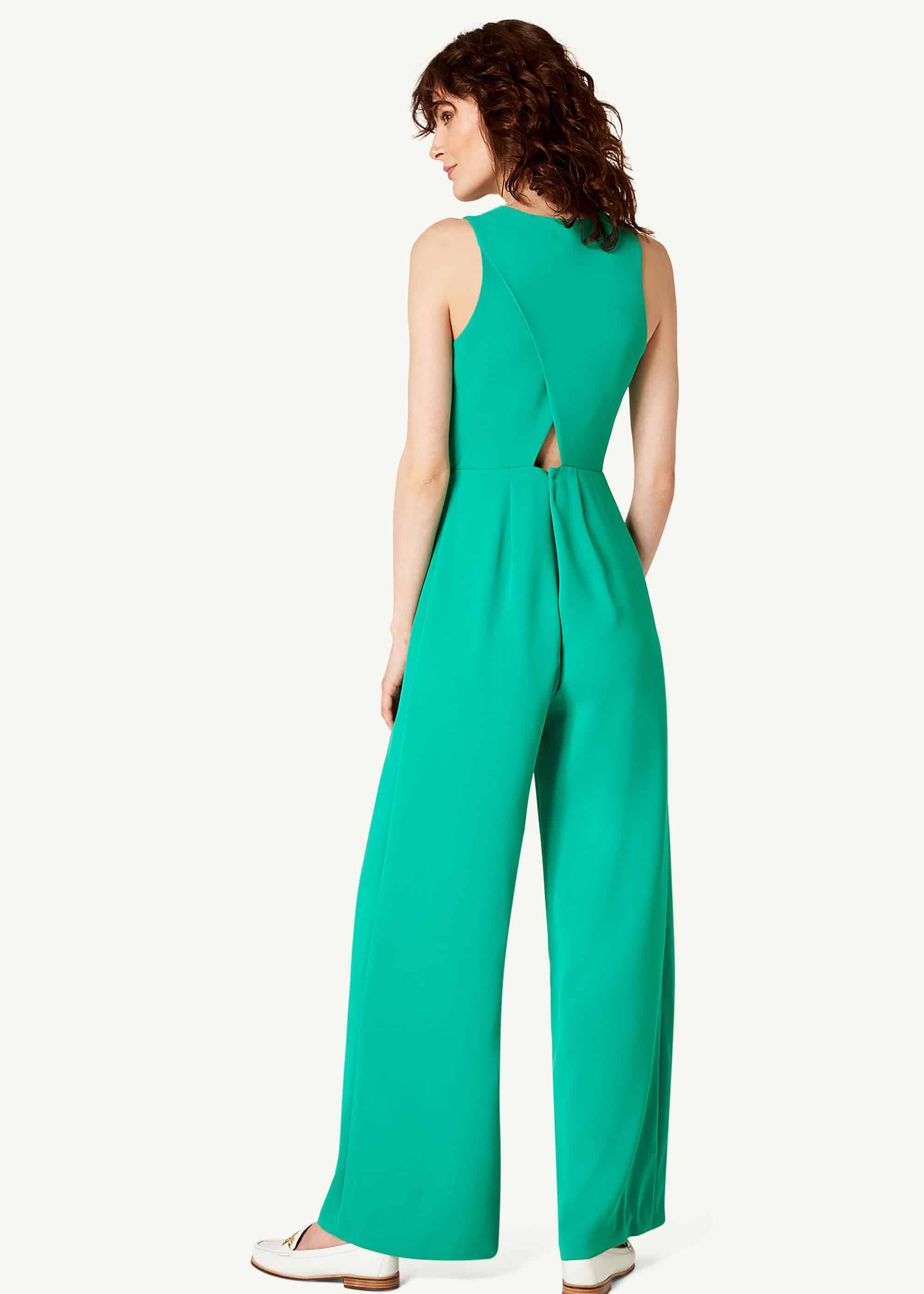 Hallie Cross Back Jumpsuit