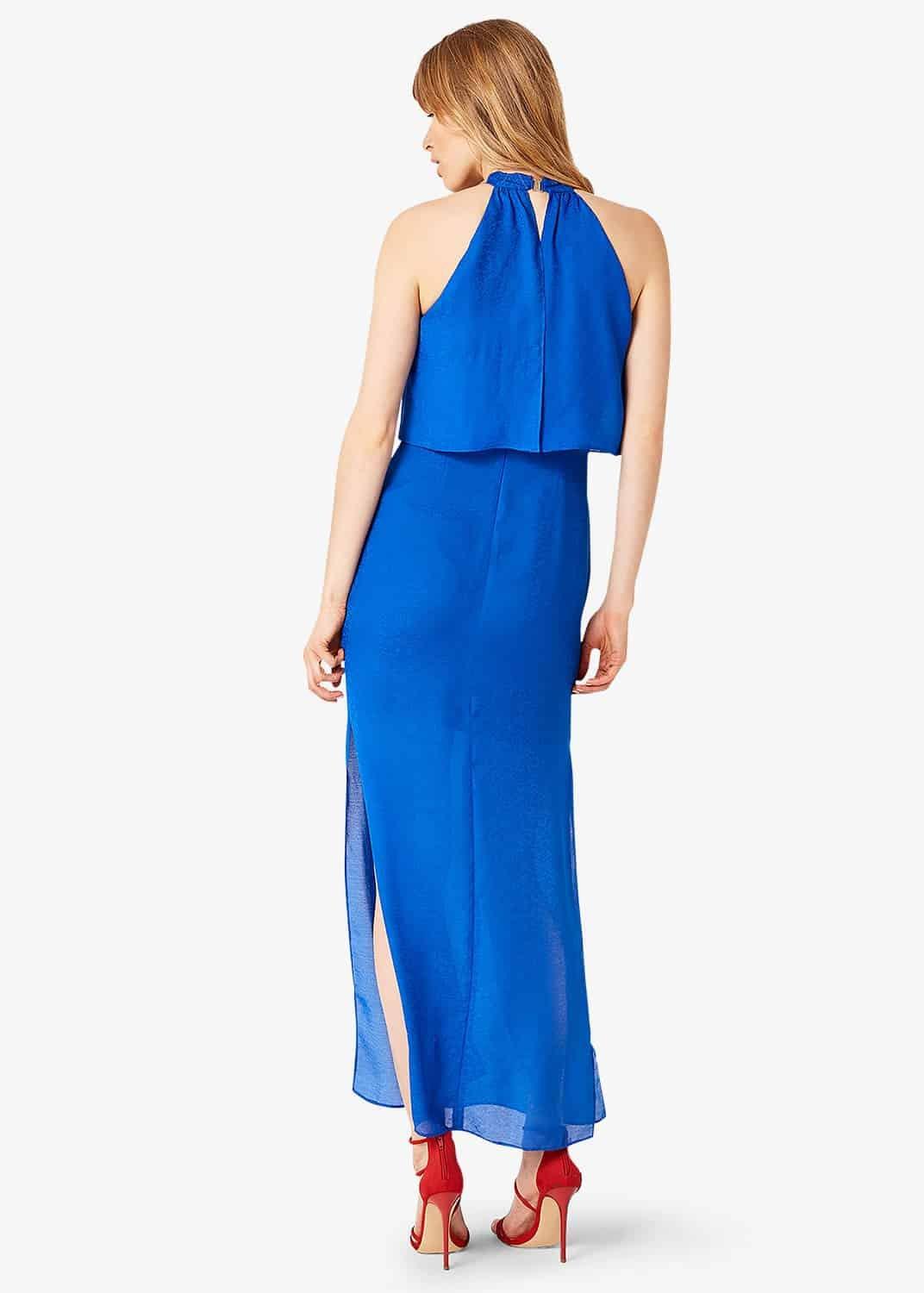 Karina Leopard Jacquard Maxi Dress
