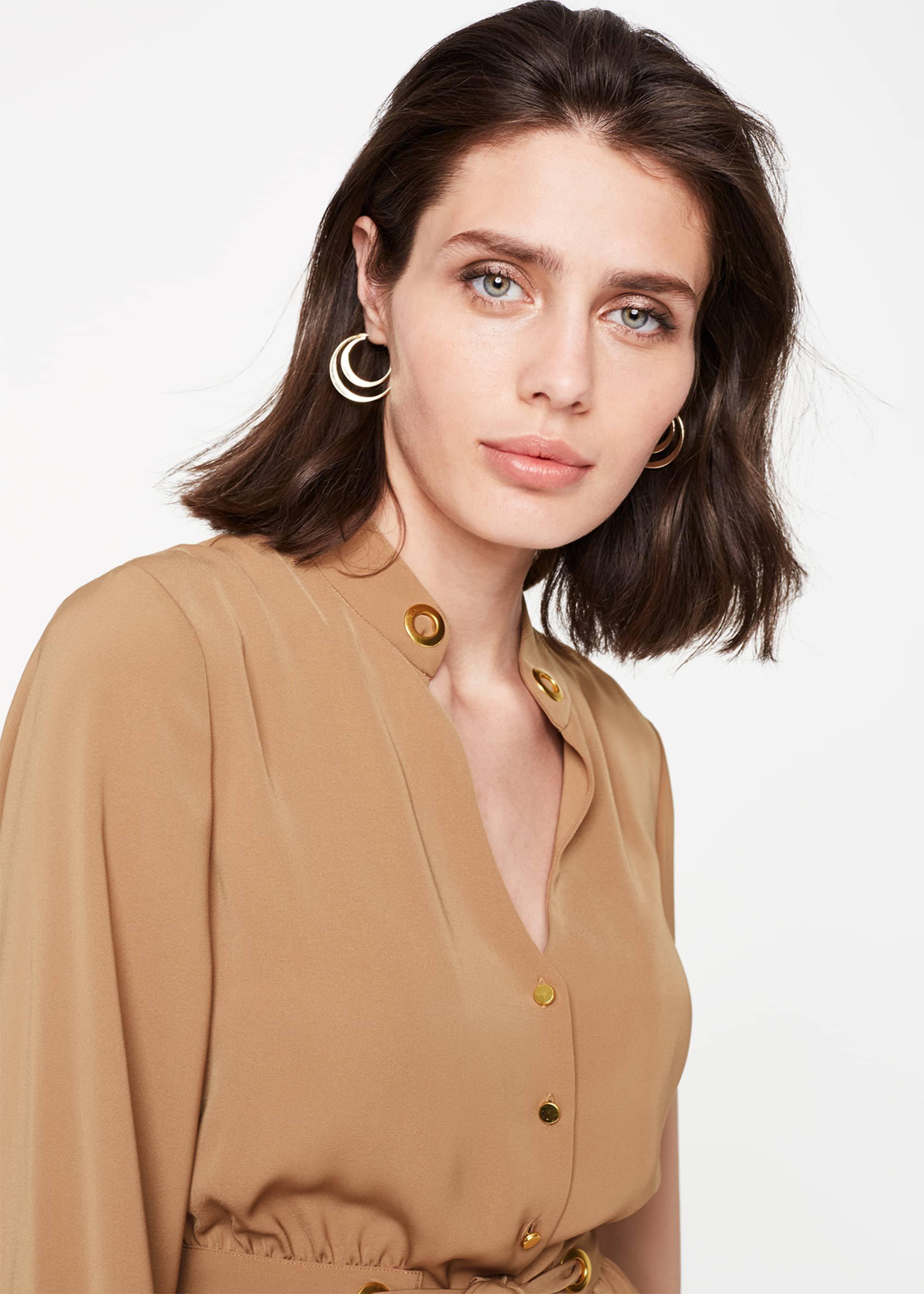 Hannah Drawstring Tunic Dress