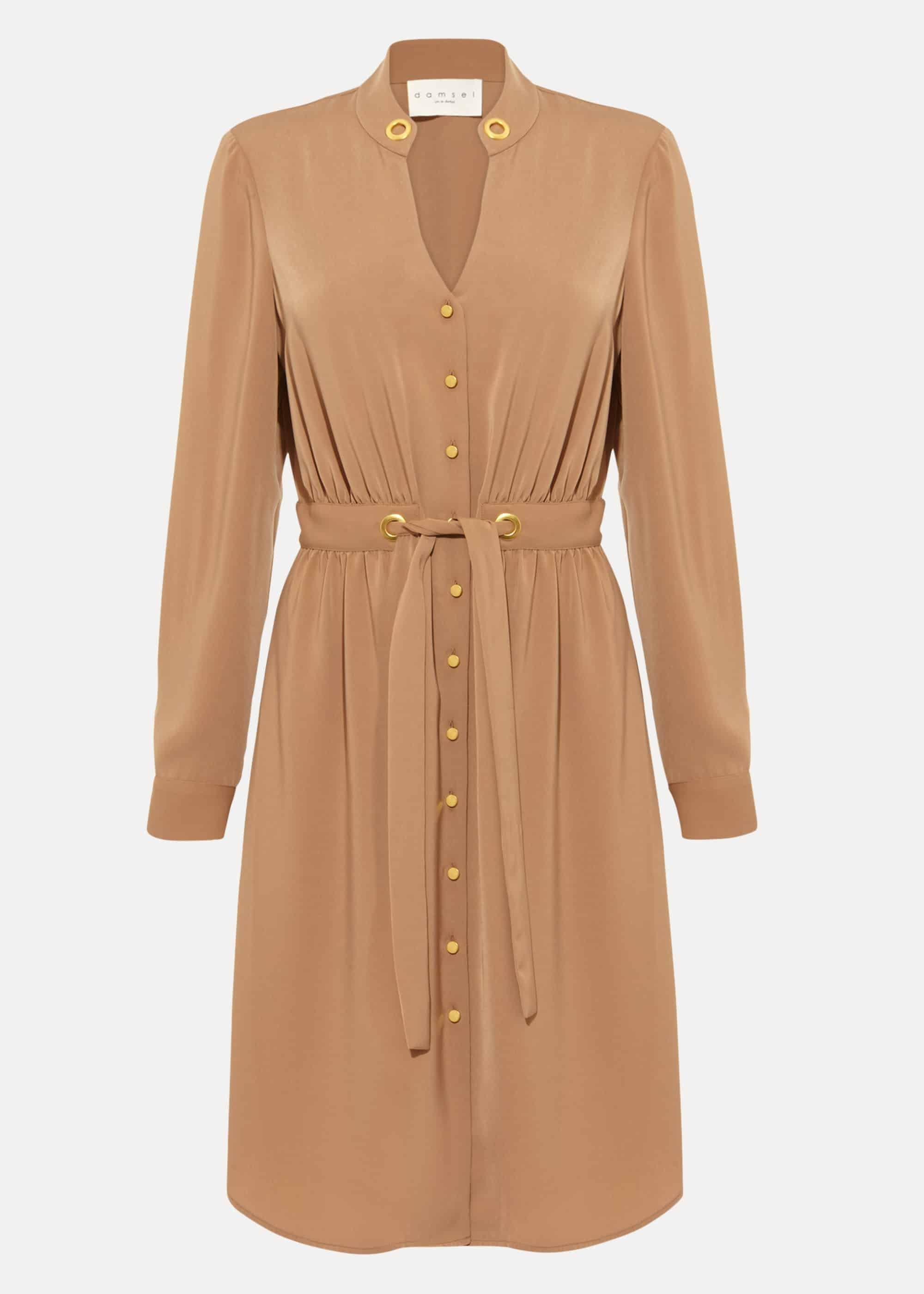 Hannah Drawstring Tunic Dress