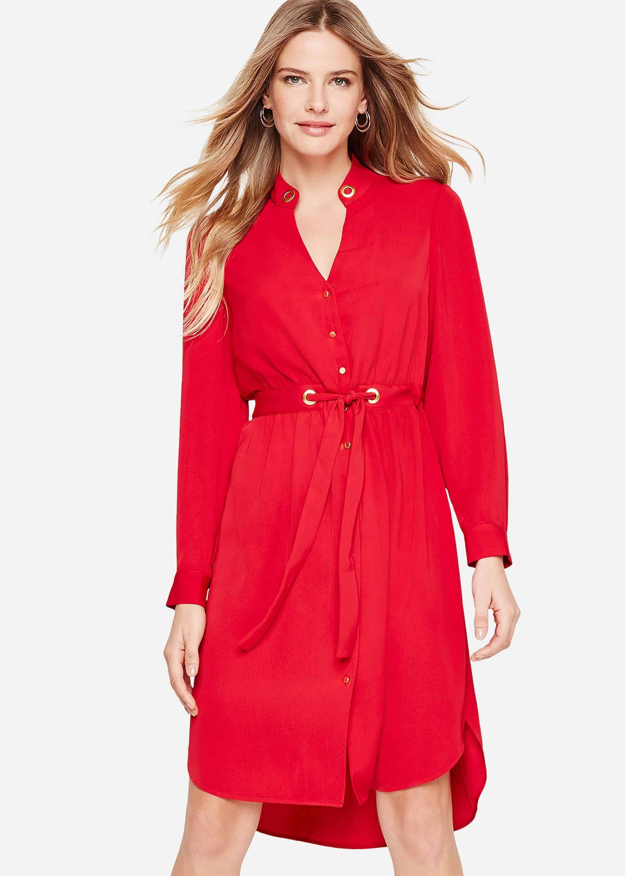 Hannah Drawstring Tunic Dress