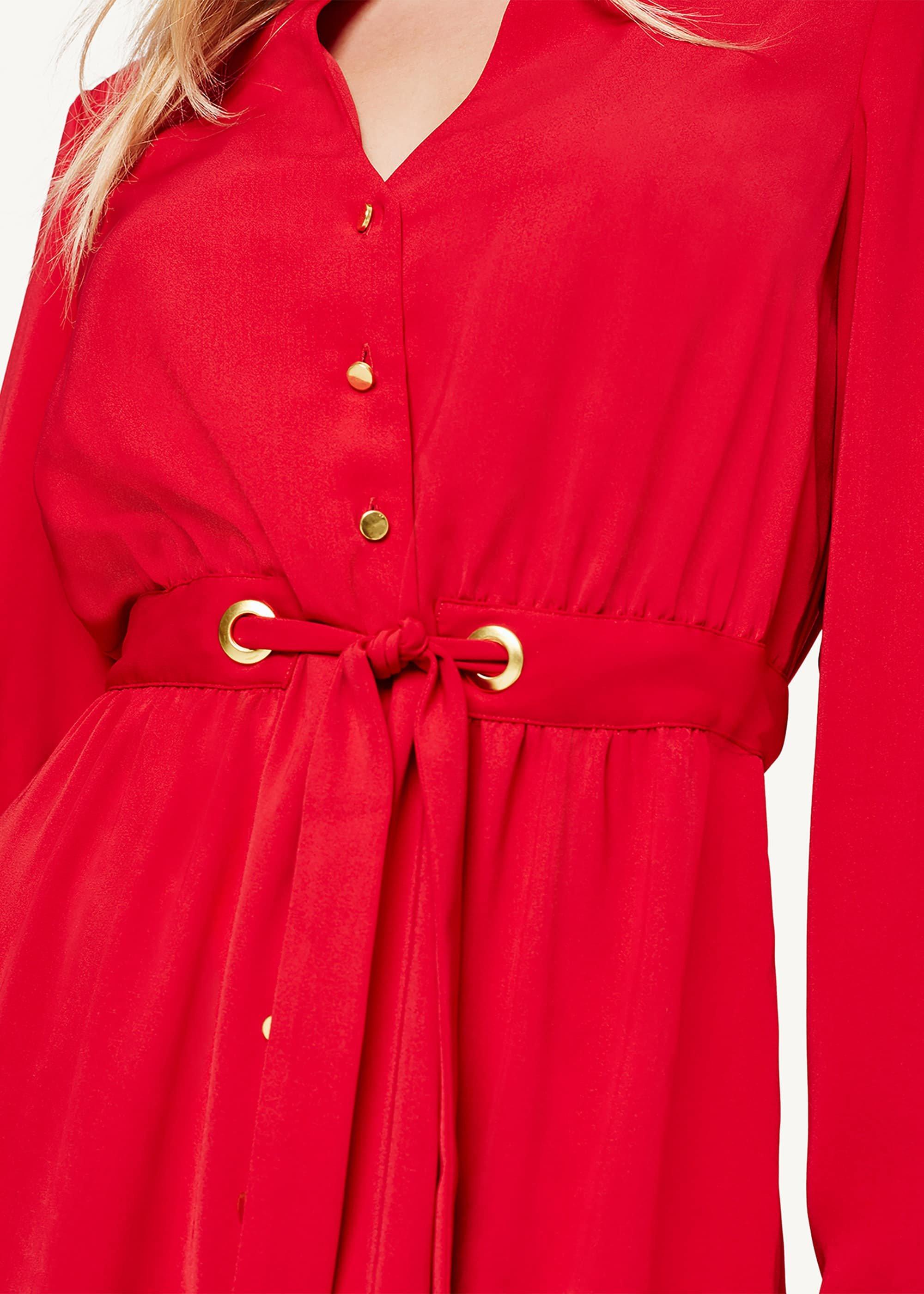 Hannah Drawstring Tunic Dress