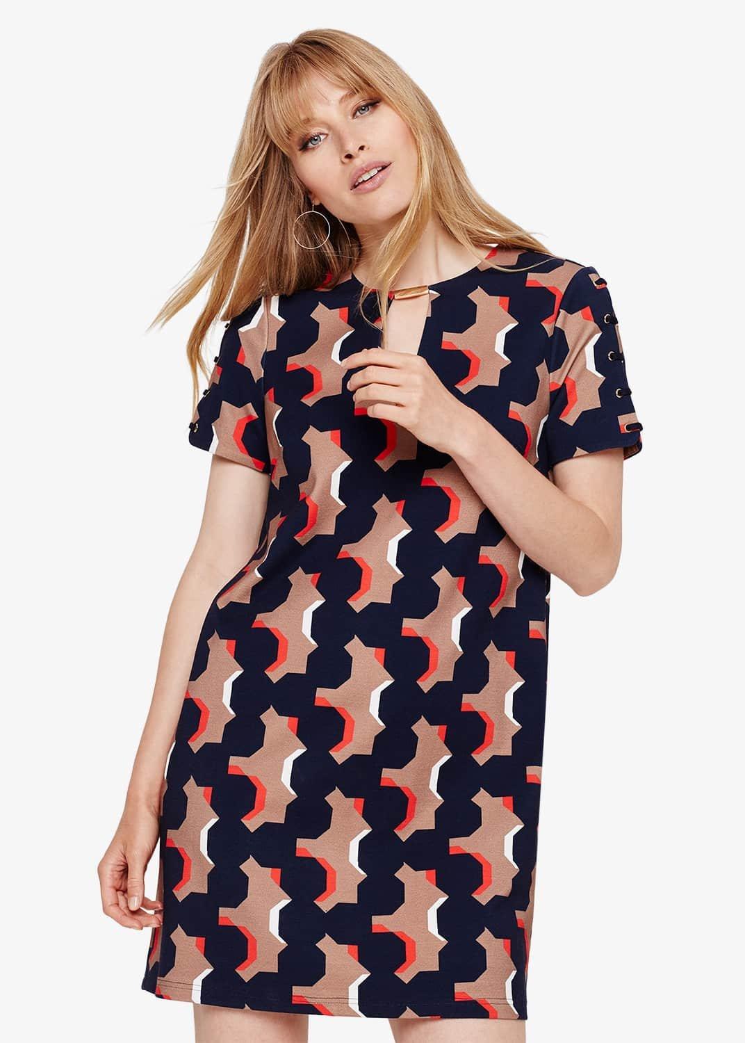 Ania Printed Tunic Dress