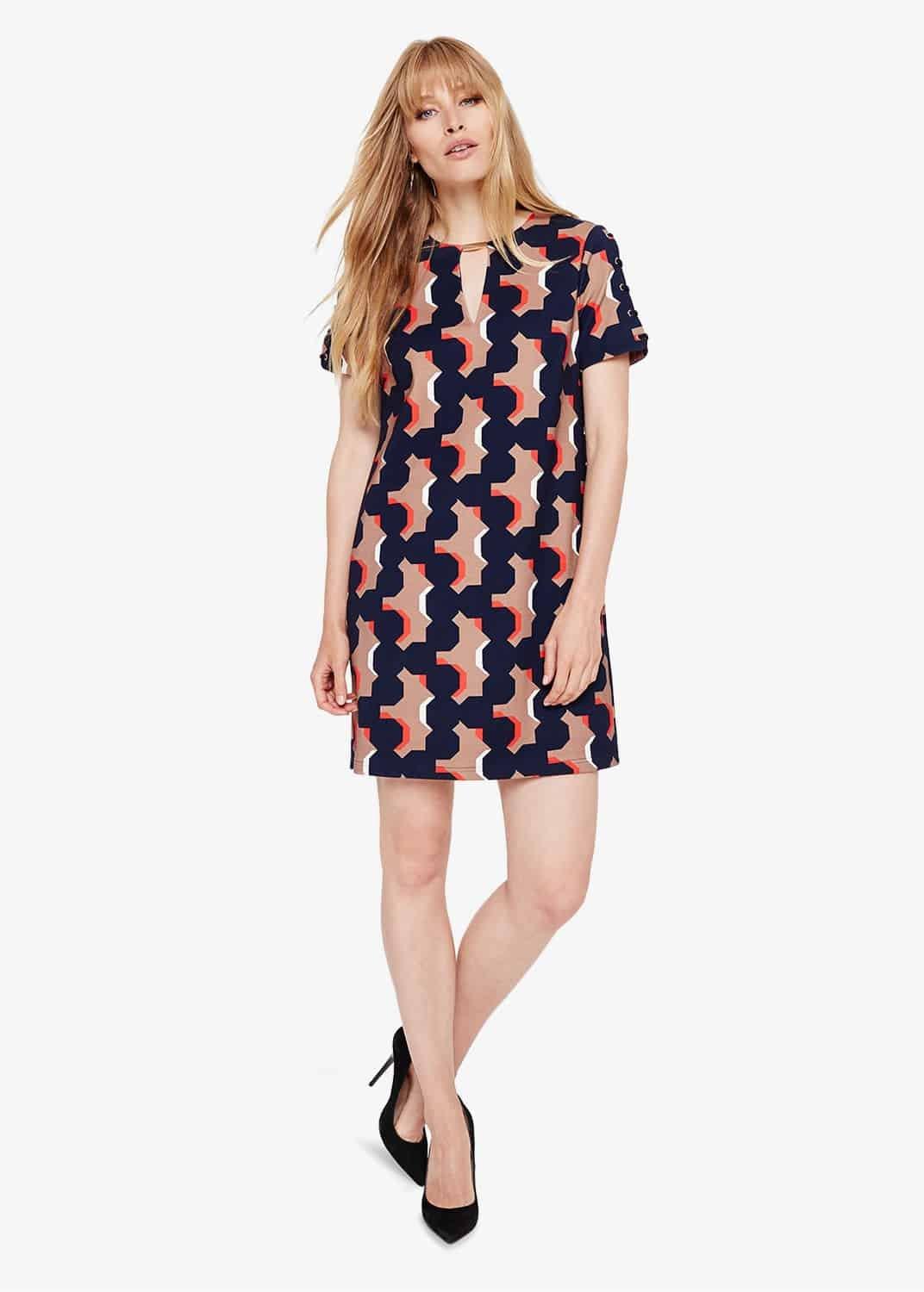 Ania Printed Tunic Dress