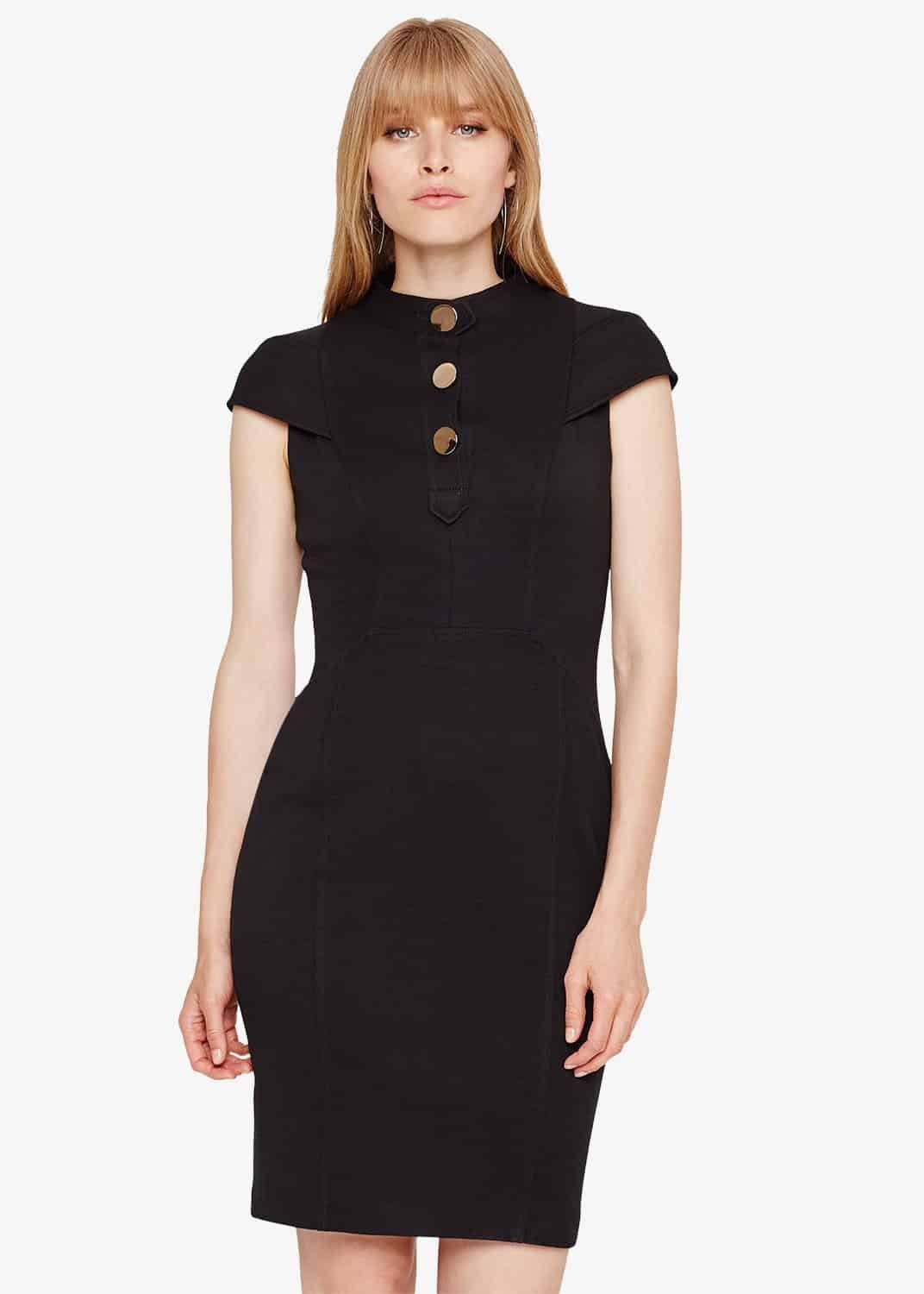 Maddie Button Detail Dress
